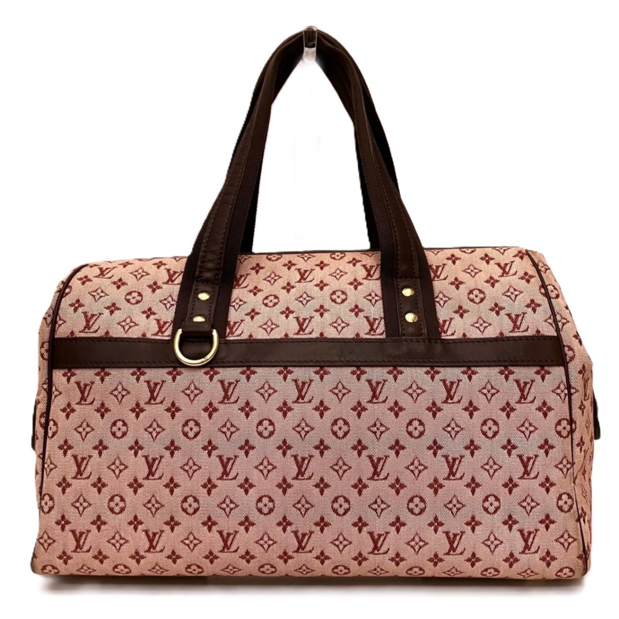 Louis Vuitton Monogram Mini Red Color Monogram Leather Handbag (Pre-Owned)