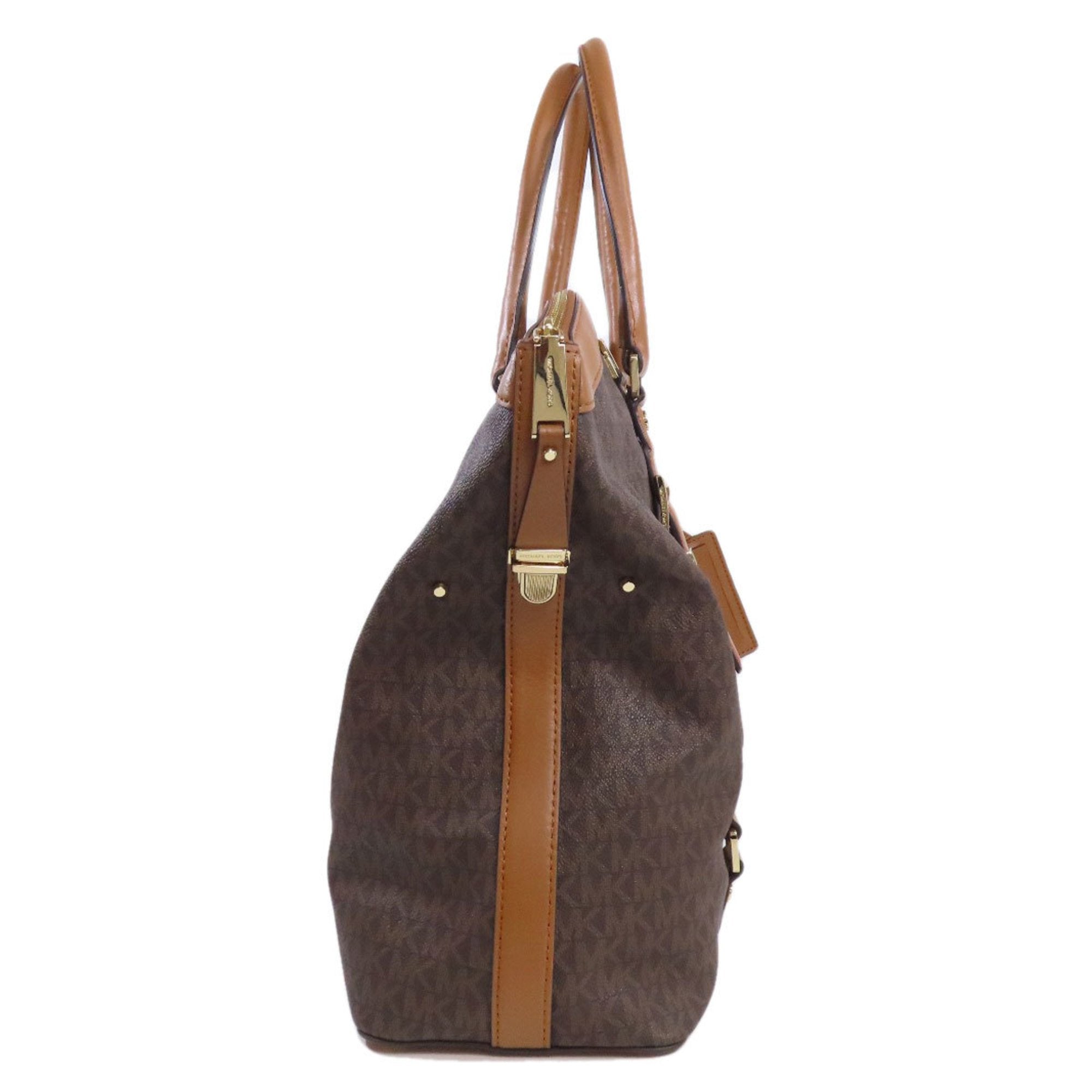 Michael Kors Brown Pvc Handbag (Pre-Owned)