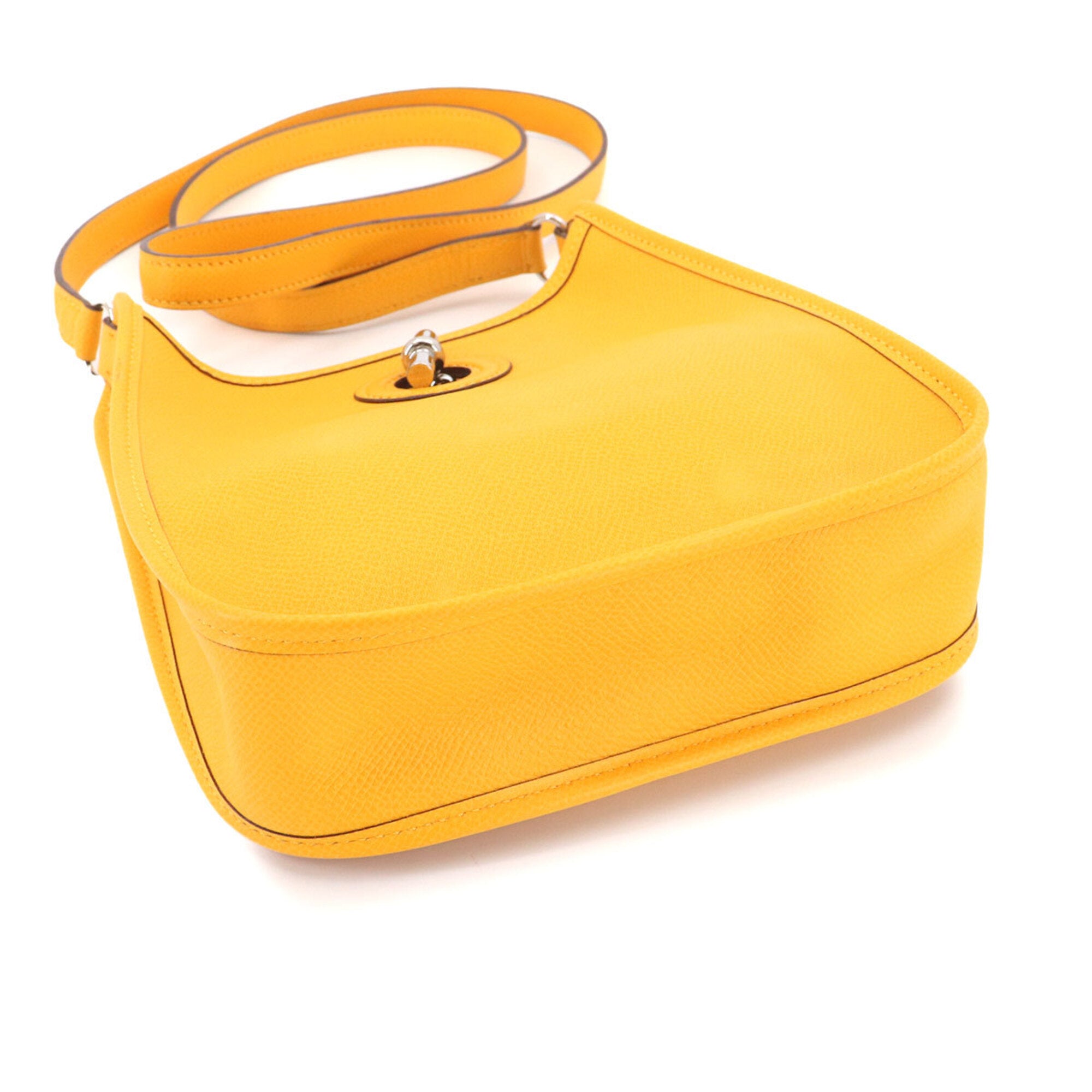 Hermes Jaune Epsom Leather Shoulder Bag (Pre-Owned)