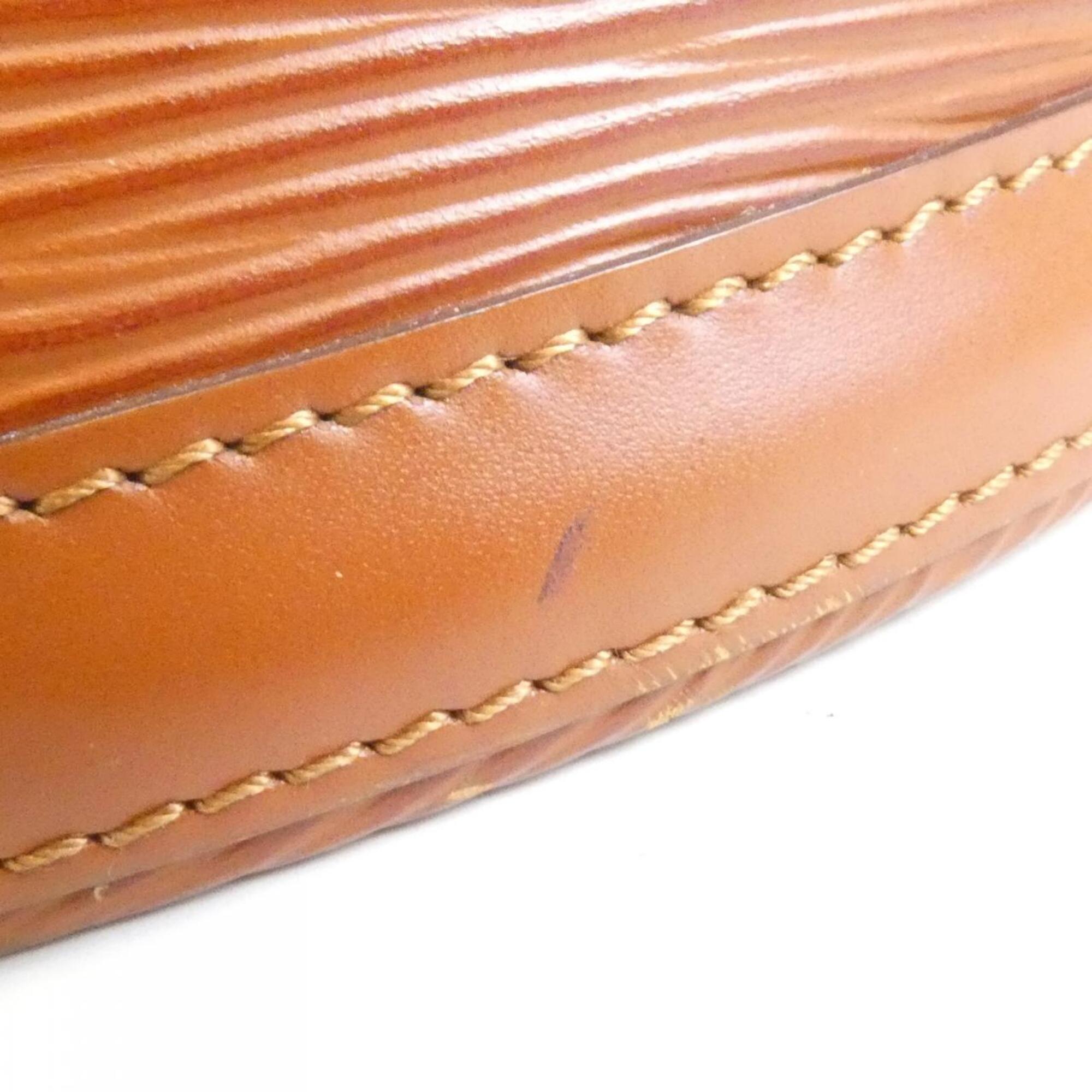 Louis Vuitton Brown Leather Shoulder Bag (Pre-Owned)