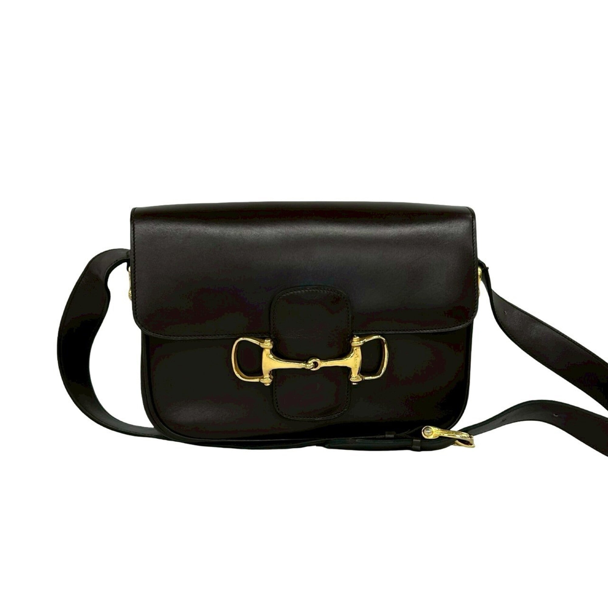 Celine Brown Leather Shoulder Bag (Pre-Owned)