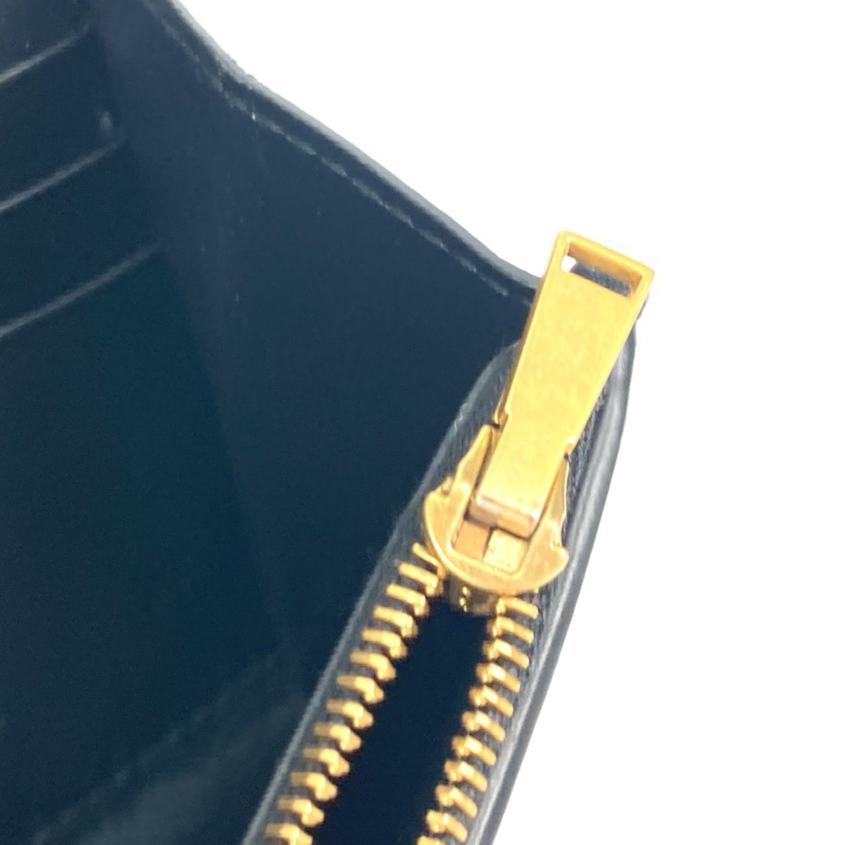 Bottega Veneta Black Leather Long Wallet (Bi-Fold) (Pre-Owned)