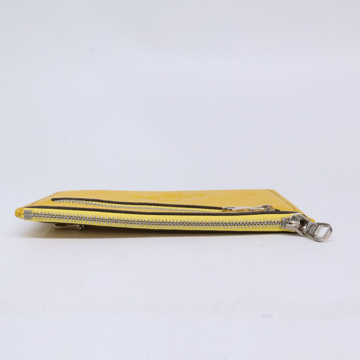 Loewe Yellow Leather Pouch (Pre-Owned)