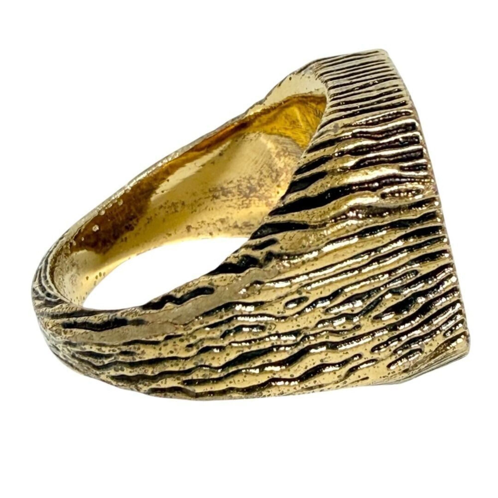 Louis Vuitton Metal Band Ring (Pre-Owned)
