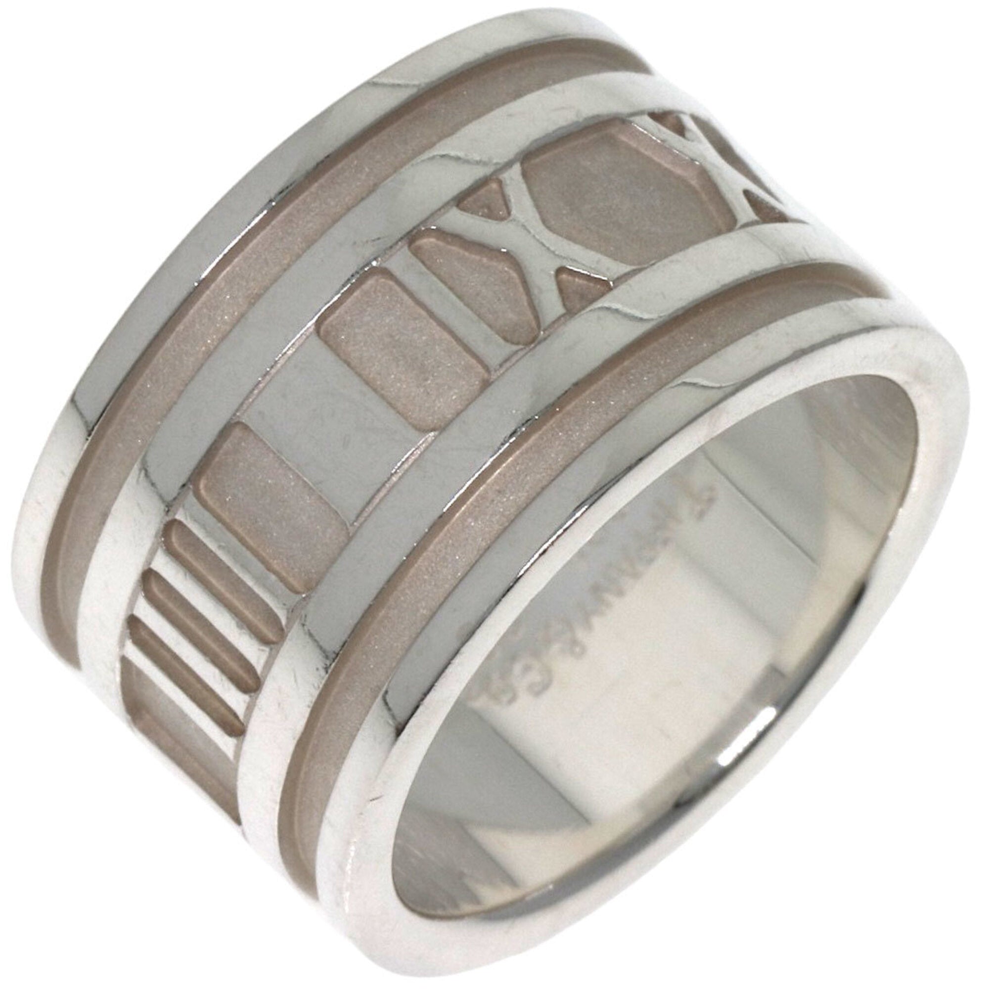 Tiffany Atlas Silver Band Ring (Pre-Owned)