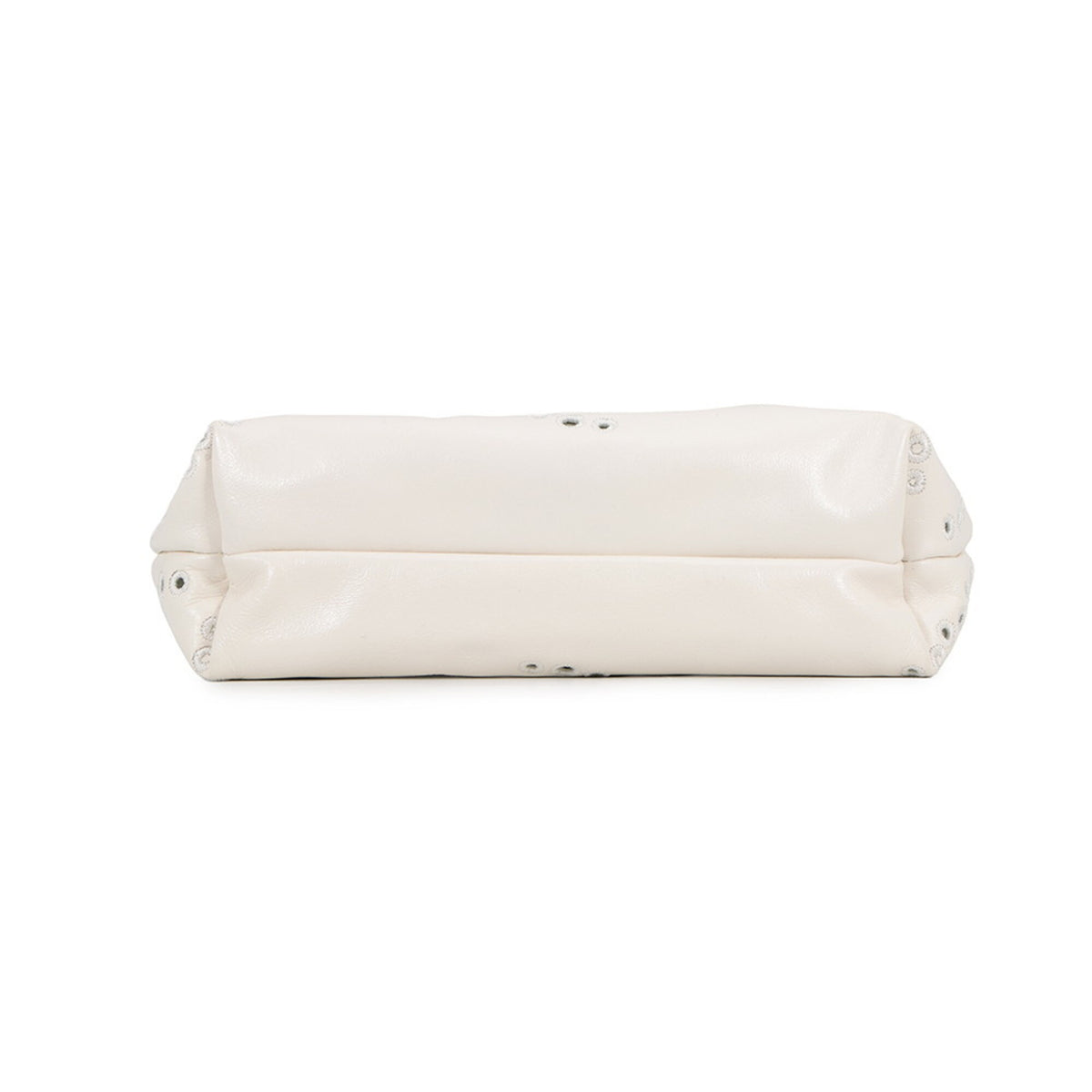 Chanel White Leather Handbag (Pre-Owned)