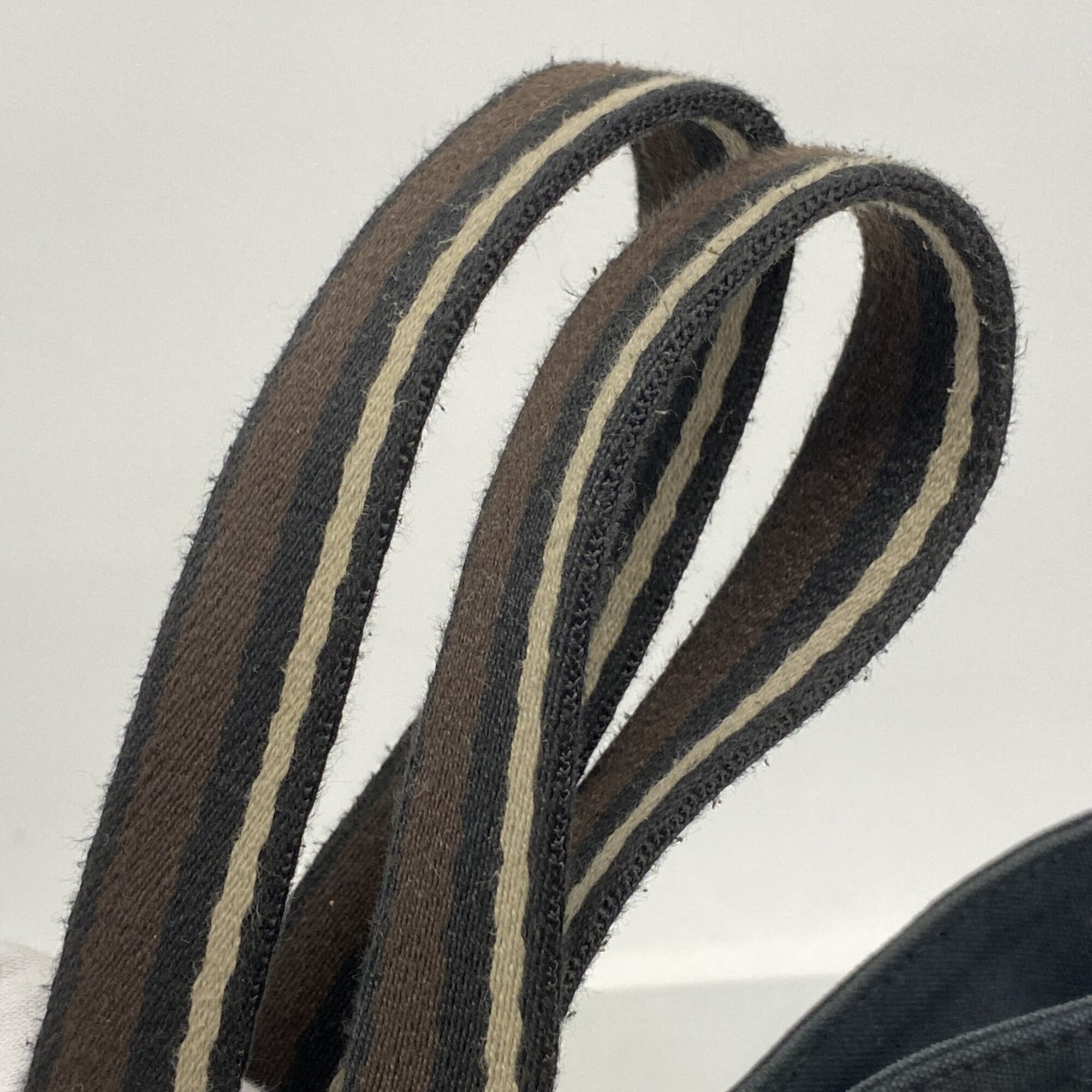 Hermes Black Canvas Tote Bag (Pre-Owned)