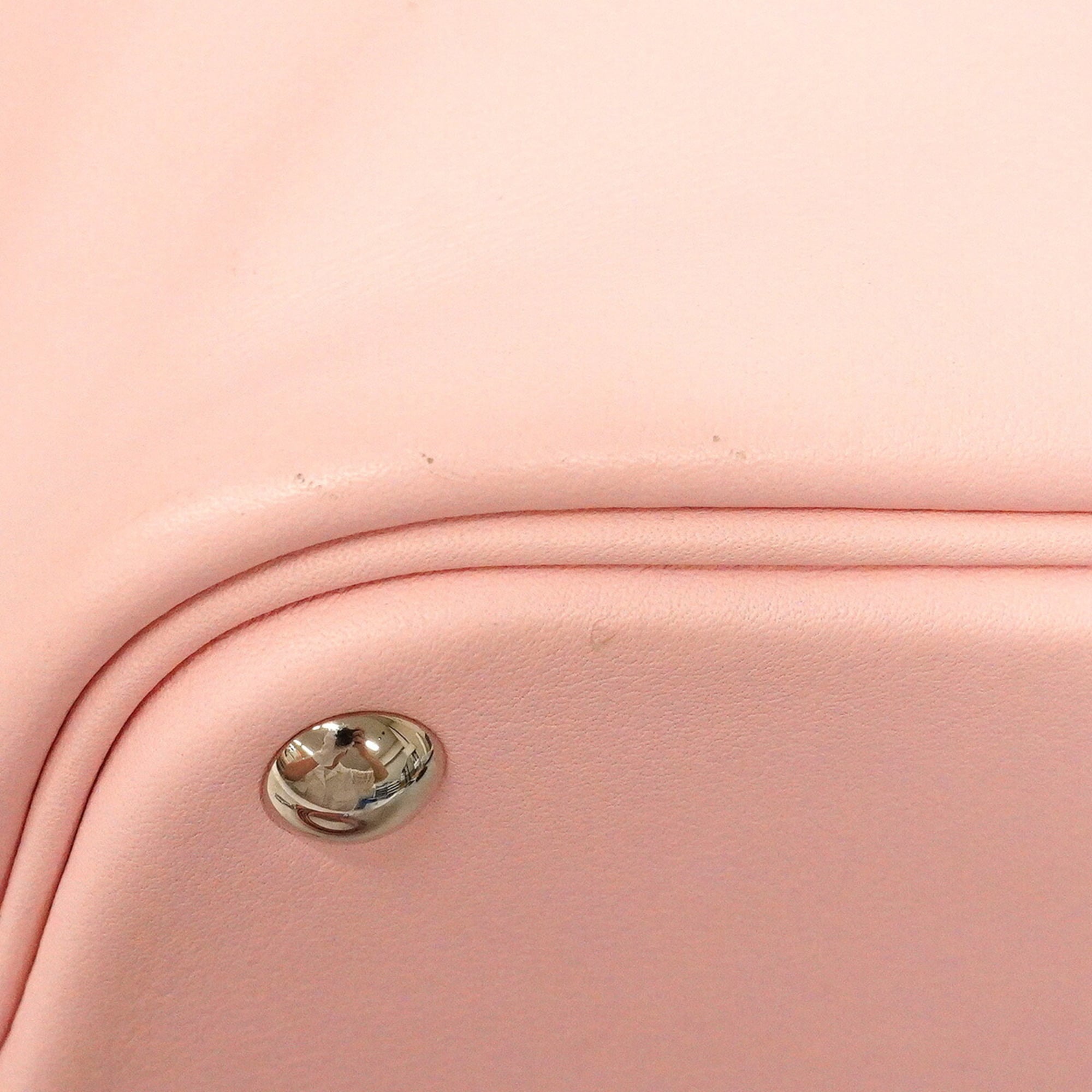 Hermes Rose Sakura Swift Leather Handbag (Pre-Owned)