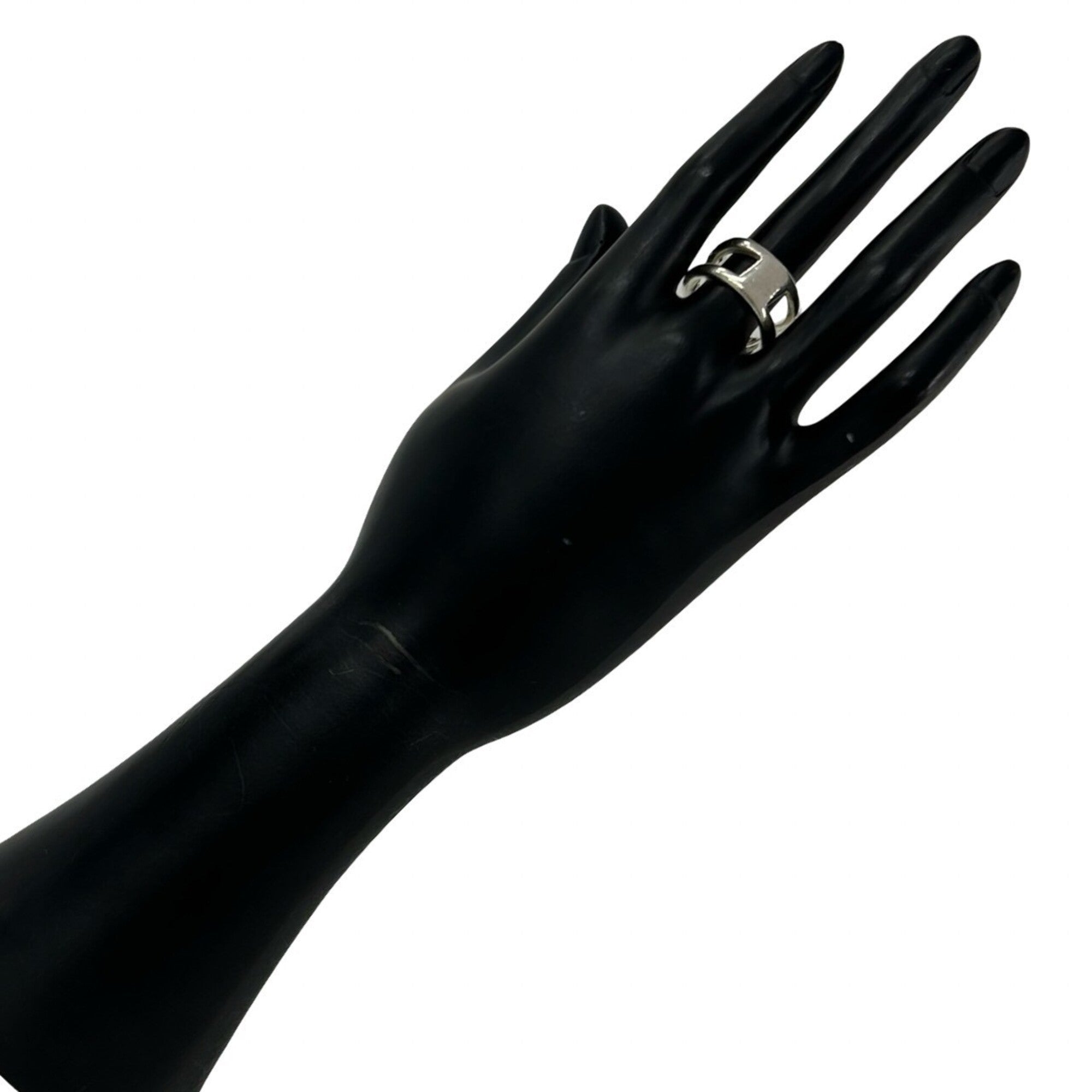 Tiffany Silver Silver 925 Band Ring (Pre-Owned)