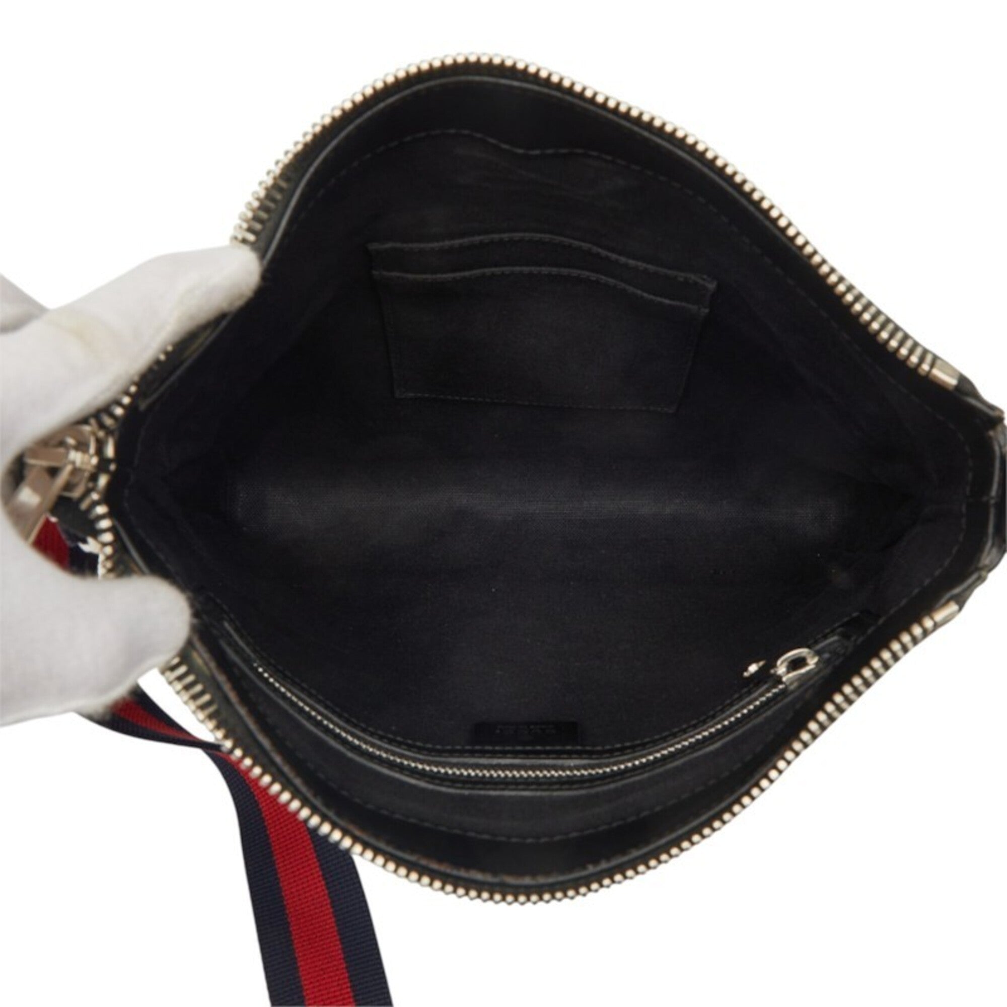Gucci Gray Gg Supreme Shoulder Bag (Pre-Owned)