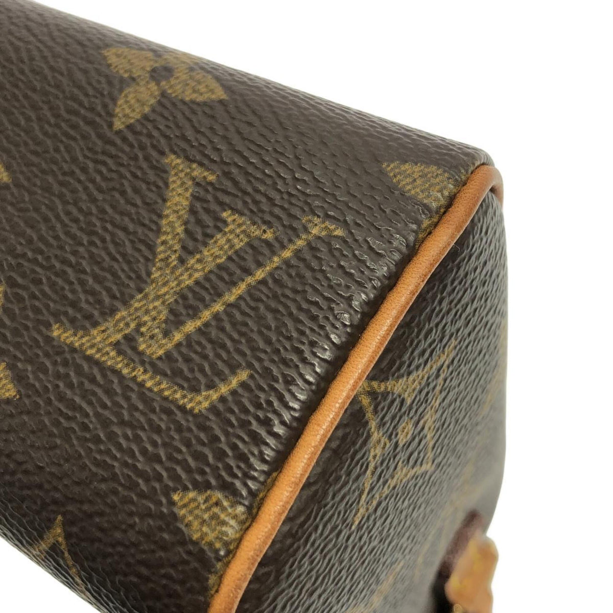 Louis Vuitton Marron Monogram Coated Canvas Handbag (Pre-Owned)