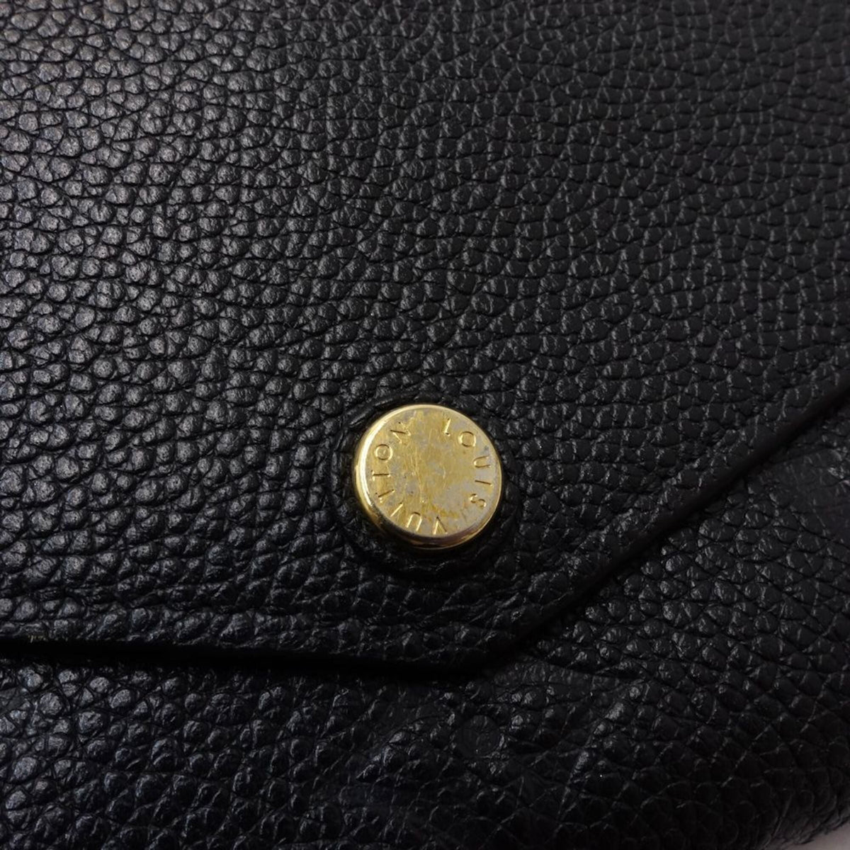 Louis Vuitton Noir Monogram Empreinte Long Wallet (Bi-Fold) (Pre-Owned)