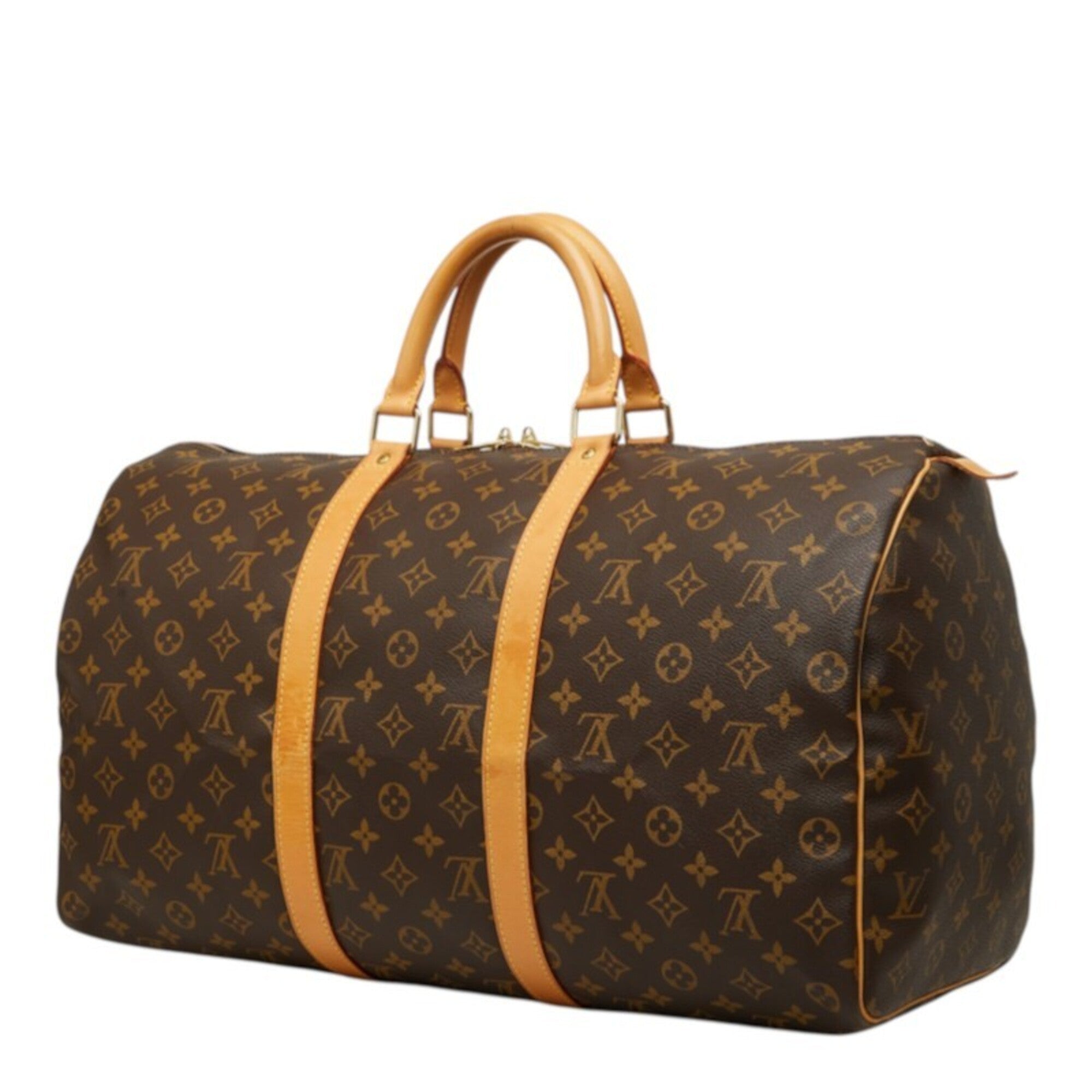 Louis Vuitton Brown Monogram Monogram Boston Bag (Pre-Owned)