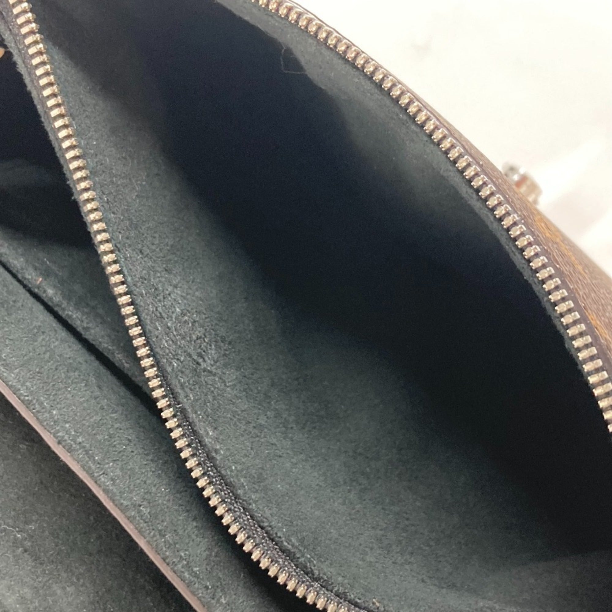 Louis Vuitton Black Brown Monogram Monogram Handbag Shoulder Bag (Pre-Owned)