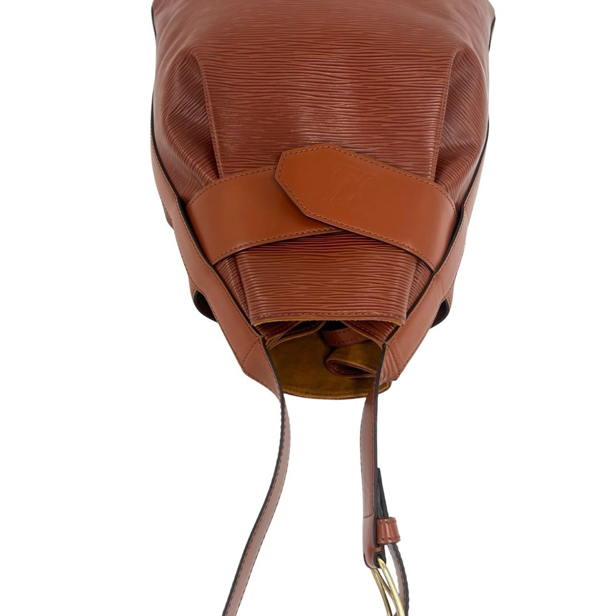 Louis Vuitton Brown Leather Shoulder Bag (Pre-Owned)