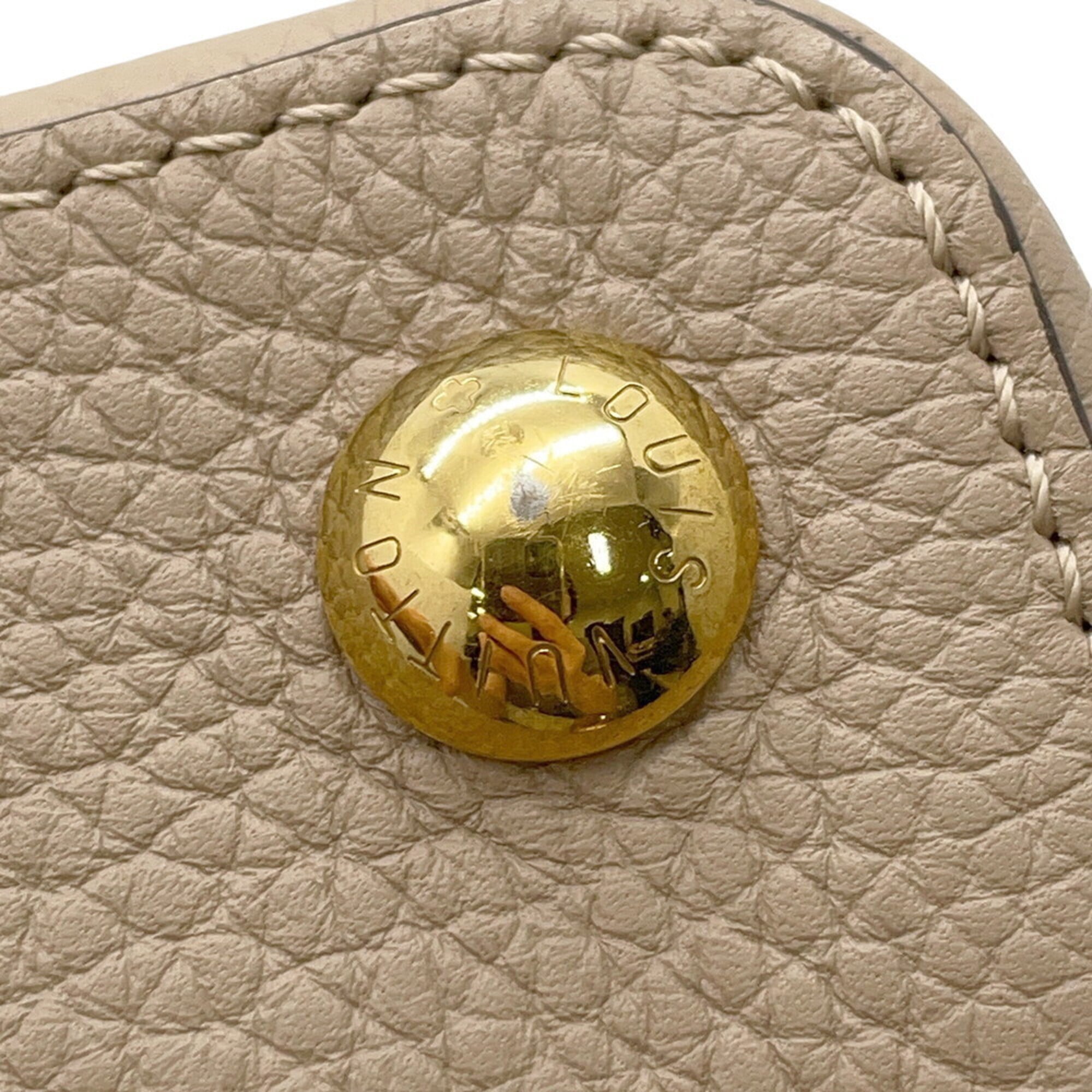 Louis Vuitton Galle Leather Handbag Shoulder Bag (Pre-Owned)