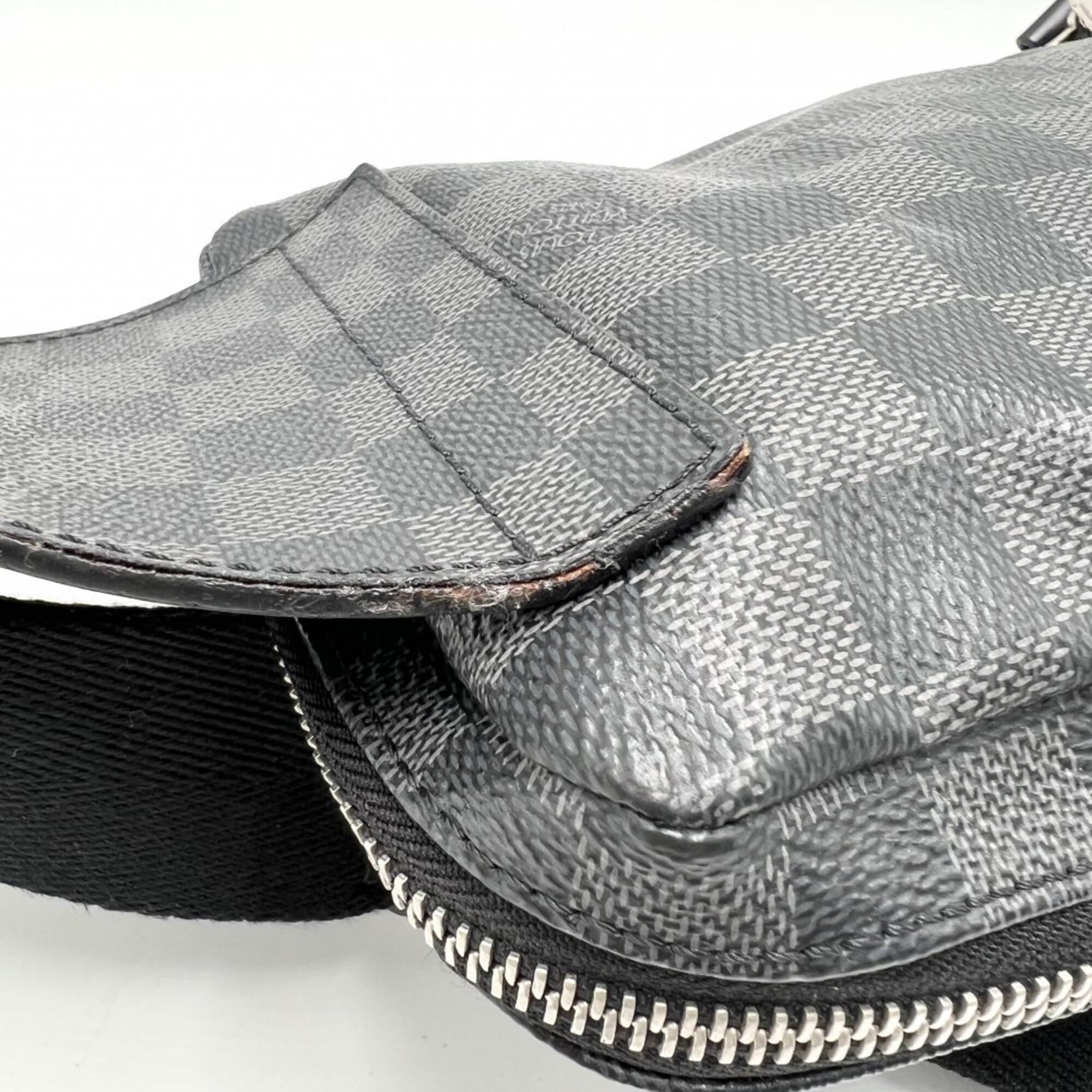 Louis Vuitton Black Damier Graphite Sling Bag (Pre-Owned)