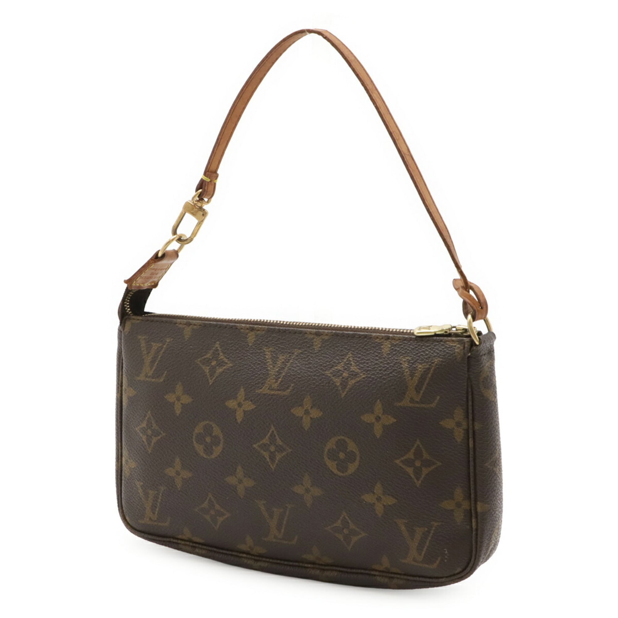 Louis Vuitton Monogram Brown Monogram Handbag Pochette (Pre-Owned)
