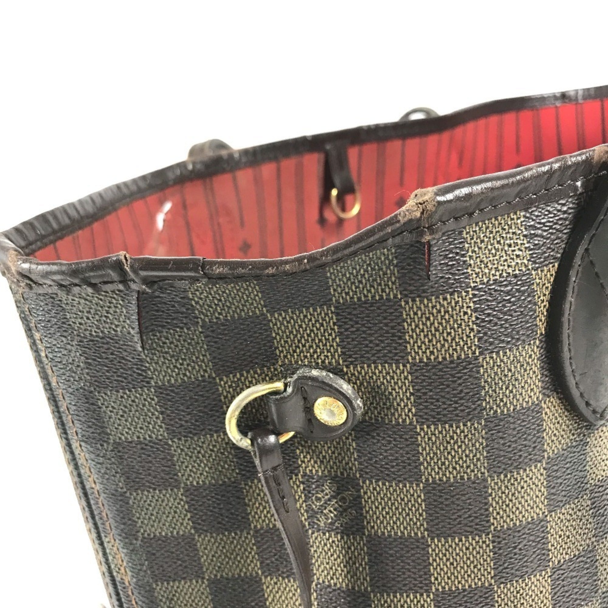 Louis Vuitton Brown Damier Canvas Ebene Galle Damier Canvas Handbag Shoulder Bag Tote Bag (Pre-Owned)