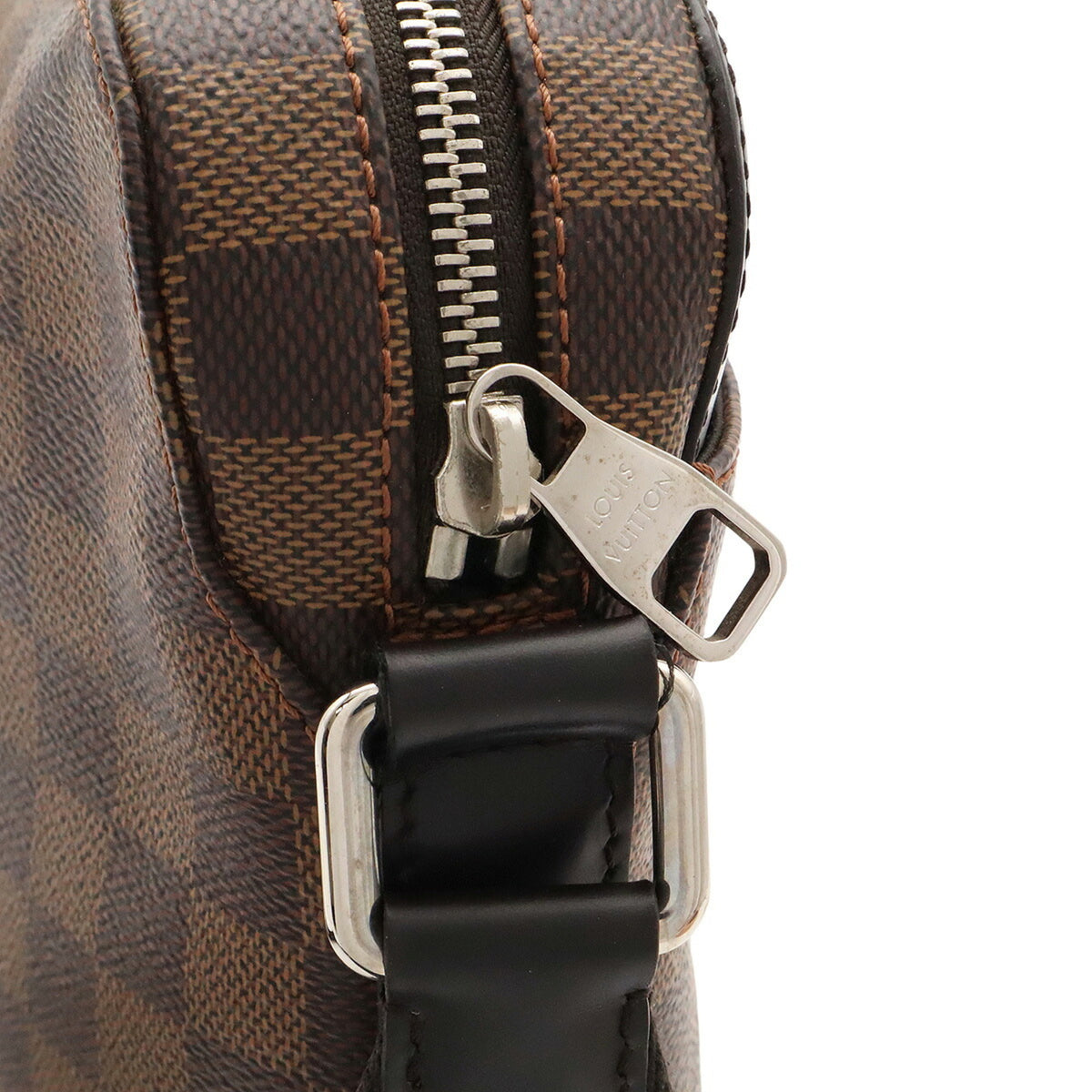 Louis Vuitton Damier Brown Pvc Handbag Shoulder Bag (Pre-Owned)