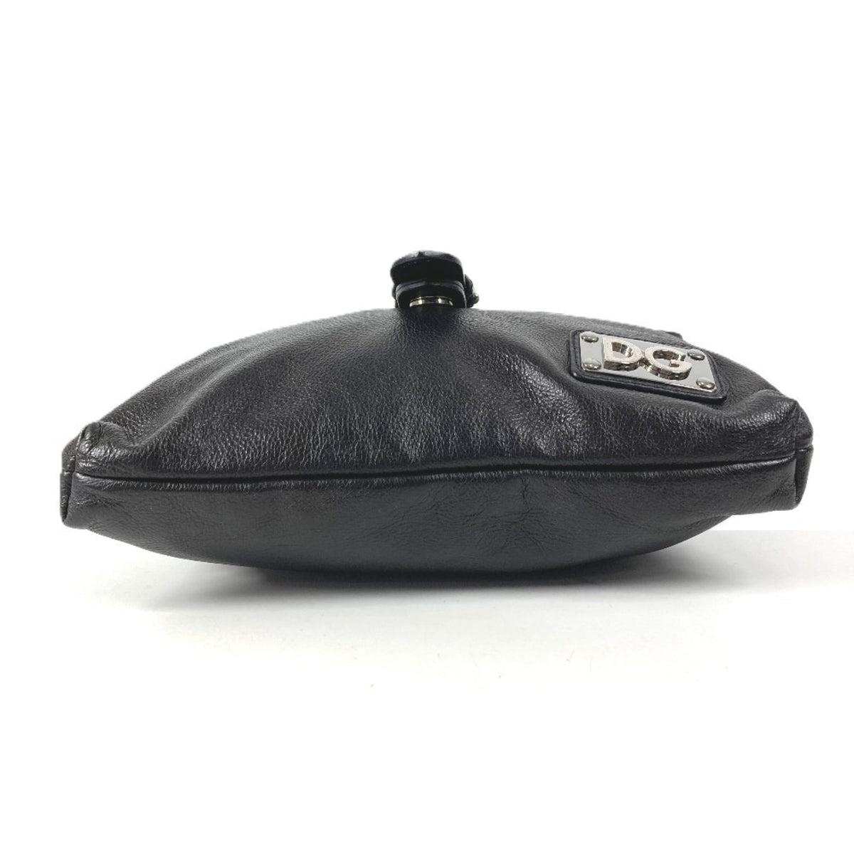 Dolce & Gabbana Black Leather Shoulder Bag (Pre-Owned)
