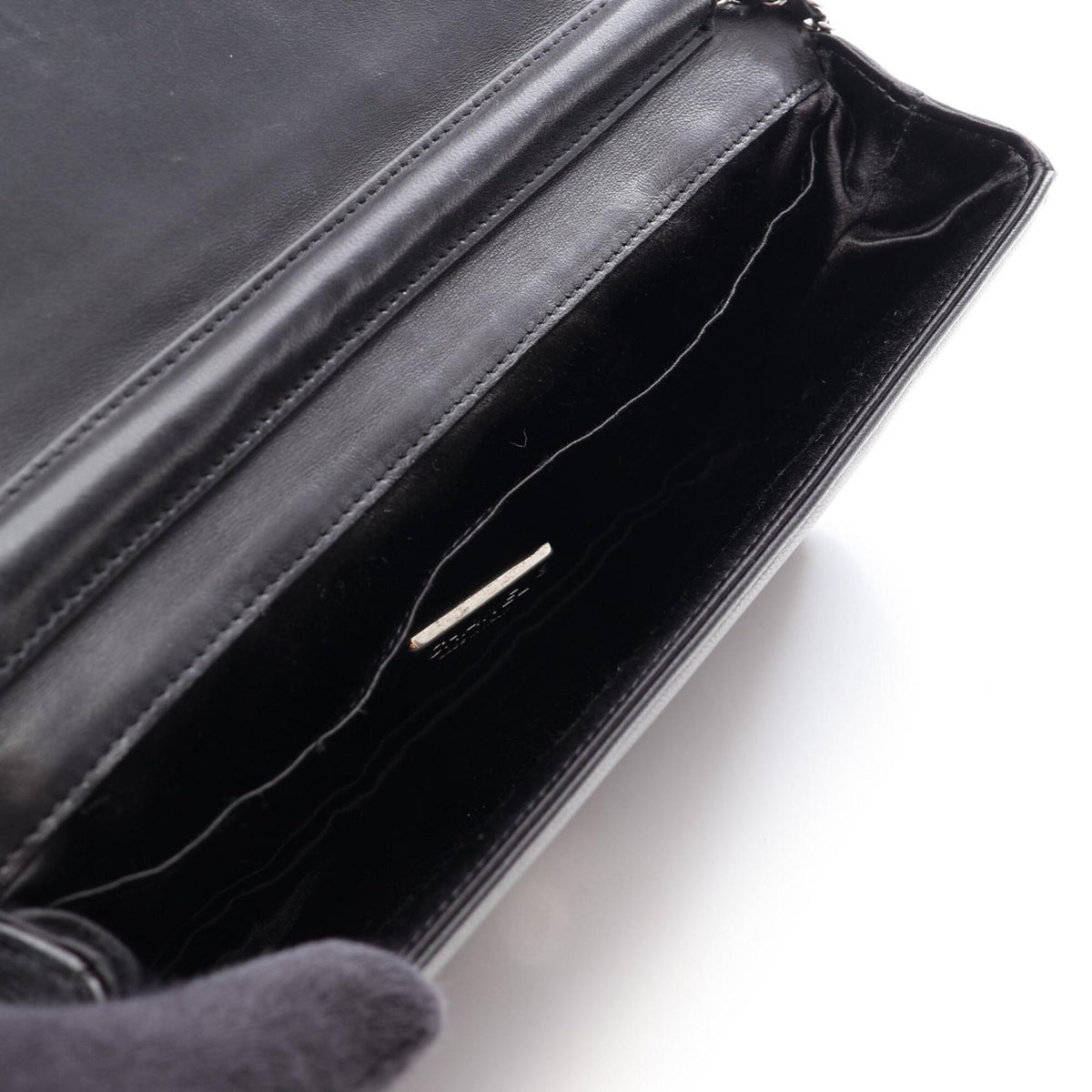 Chanel Black Handbag Shoulder Bag (Pre-Owned)