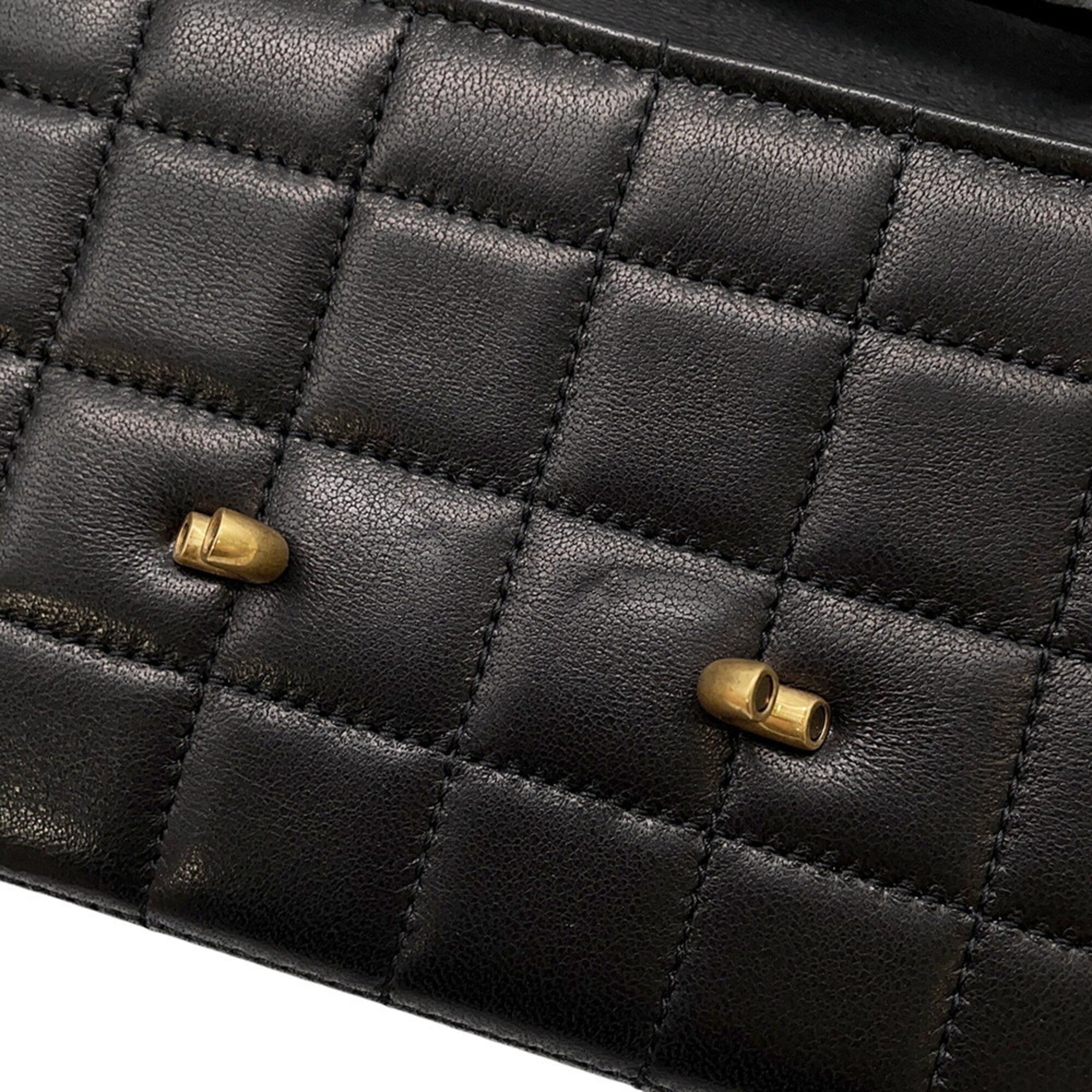 Yves Saint Laurent Black Chain/Shoulder Wallet (Pre-Owned)
