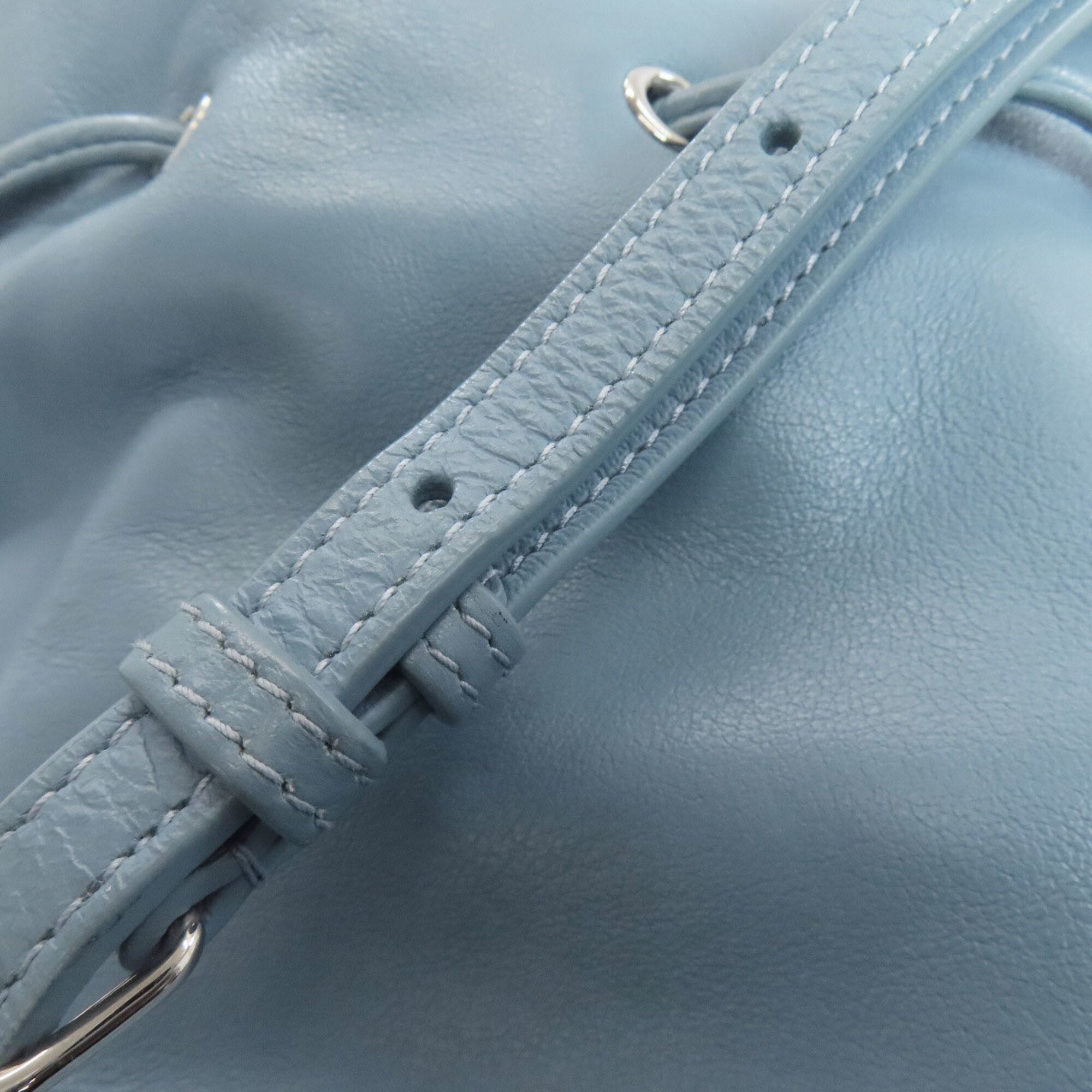 Balenciaga Blue Leather Handbag (Pre-Owned)