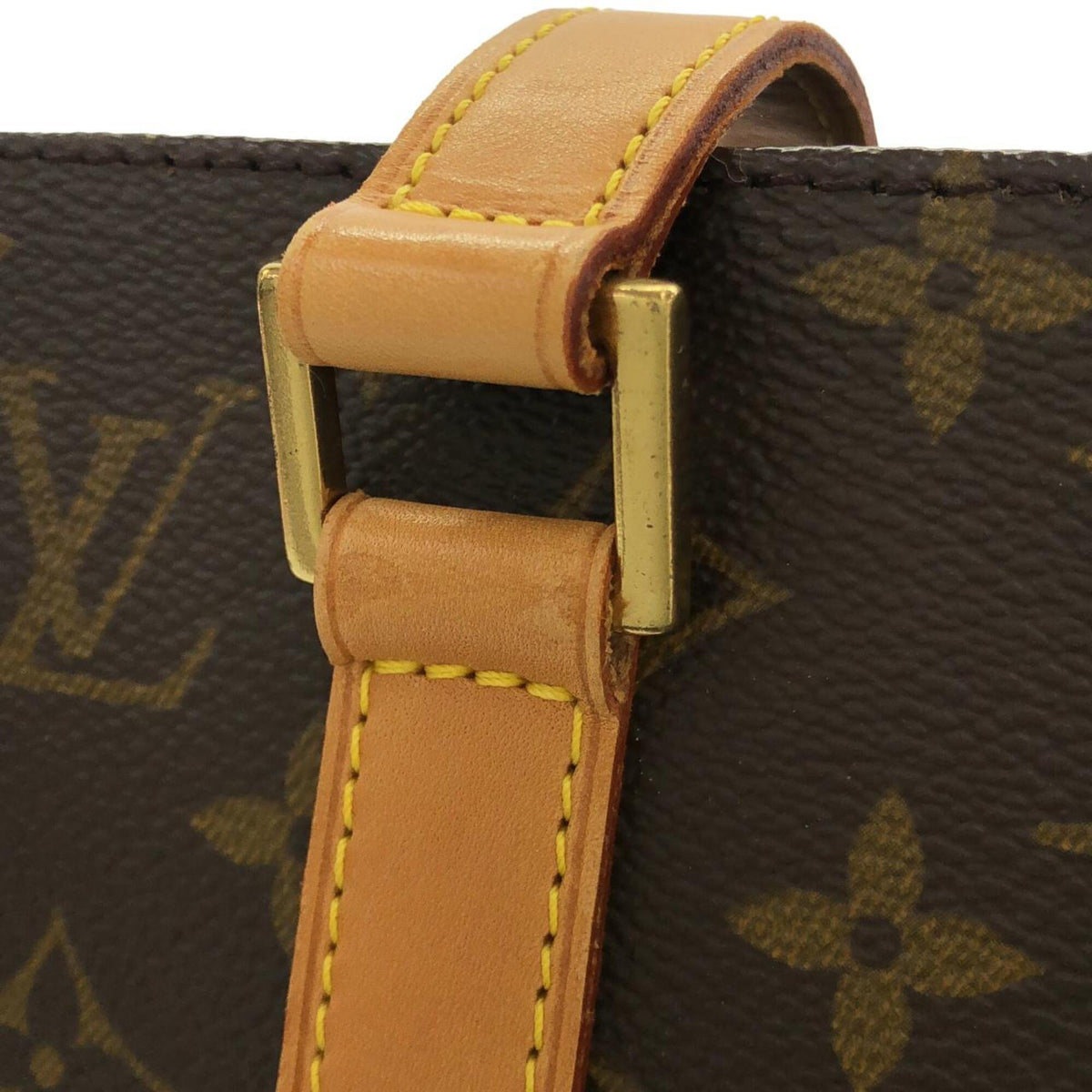 Louis Vuitton Brown Coated Canvas Handbag (Pre-Owned)