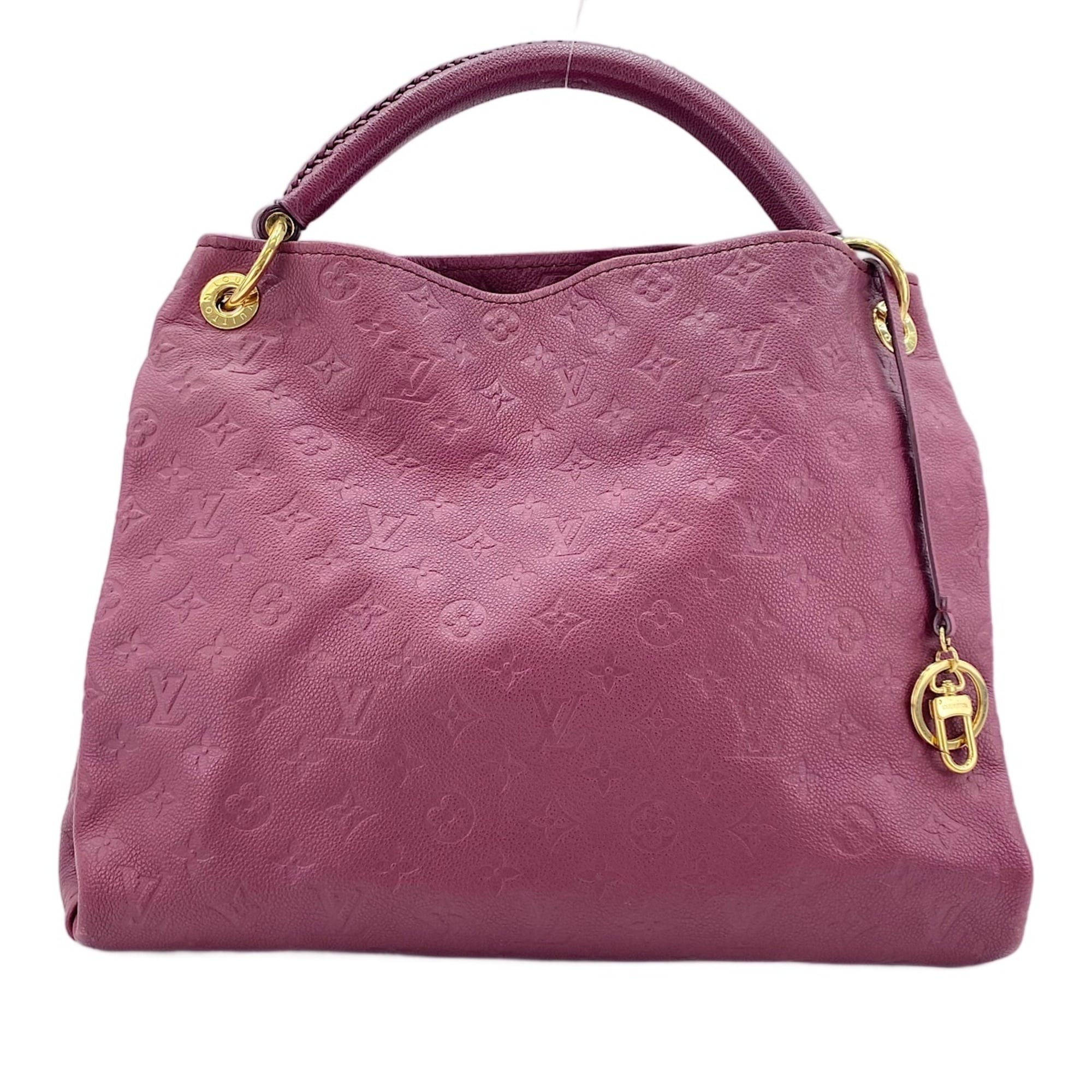 Louis Vuitton Purple Handbag (Pre-Owned)