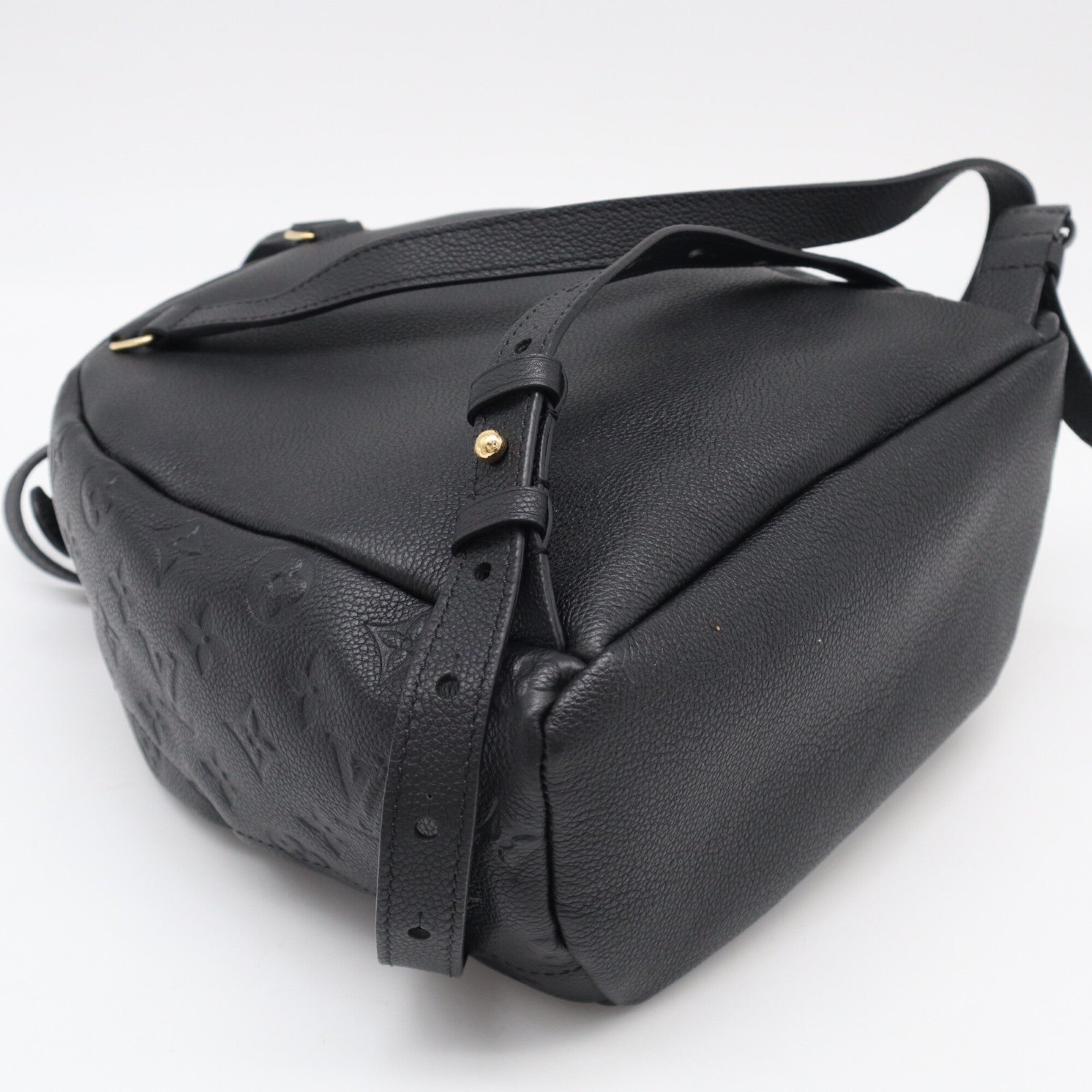 Louis Vuitton Monogram Empreinte Black Leather Backpack (Pre-Owned)