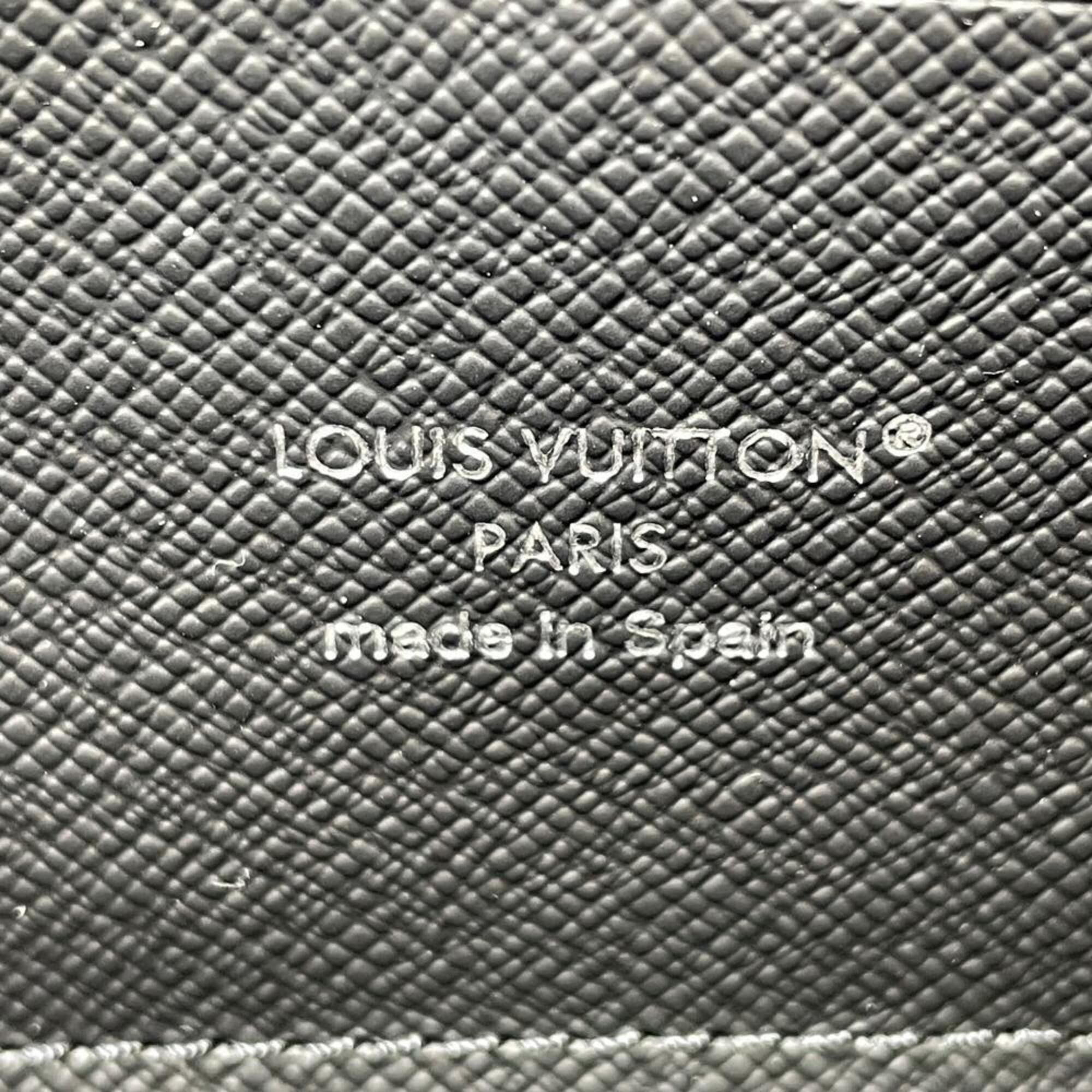 Louis Vuitton Black Monogram Eclipse Long Wallet (Bi-Fold) (Pre-Owned)
