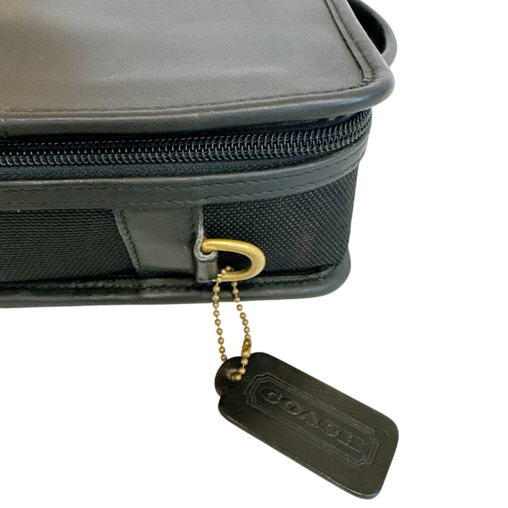 Coach Black Leather Briefcase (Pre-Owned)