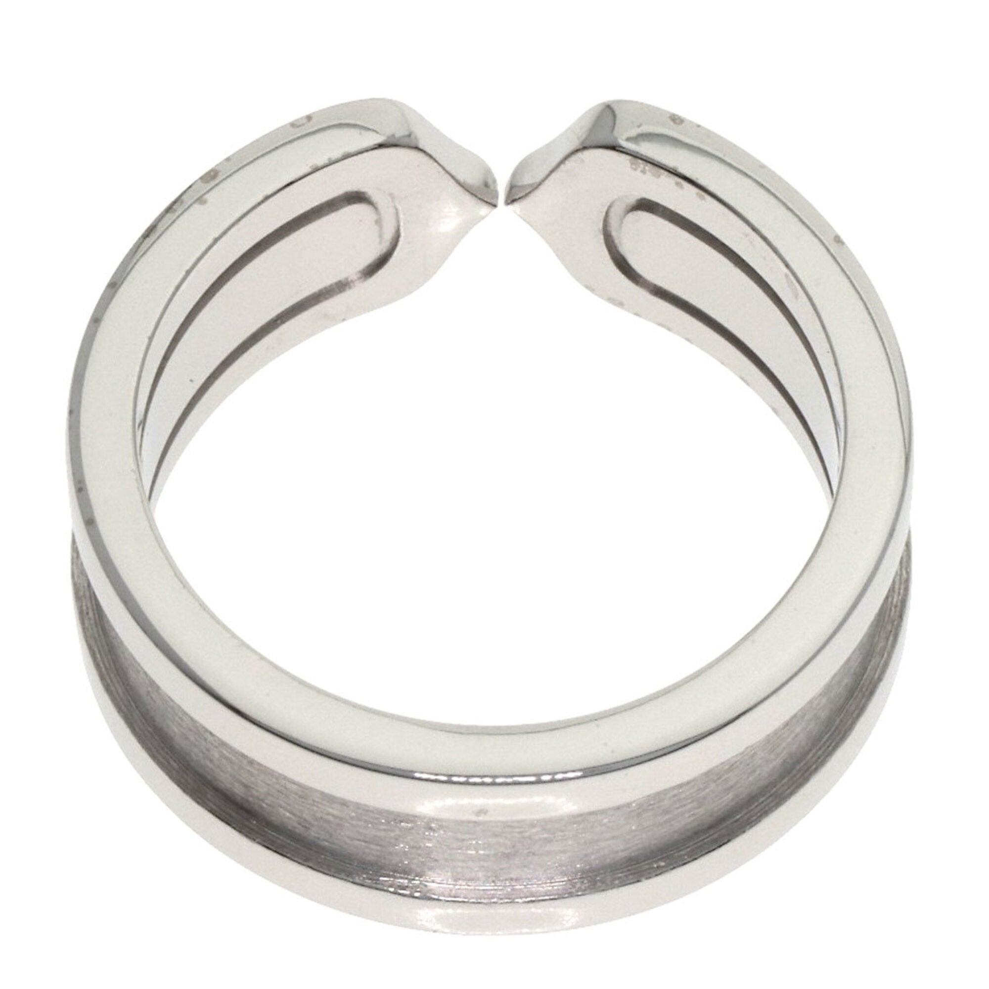 Cartier C2 White Gold (18K) Band Ring (Pre-Owned)