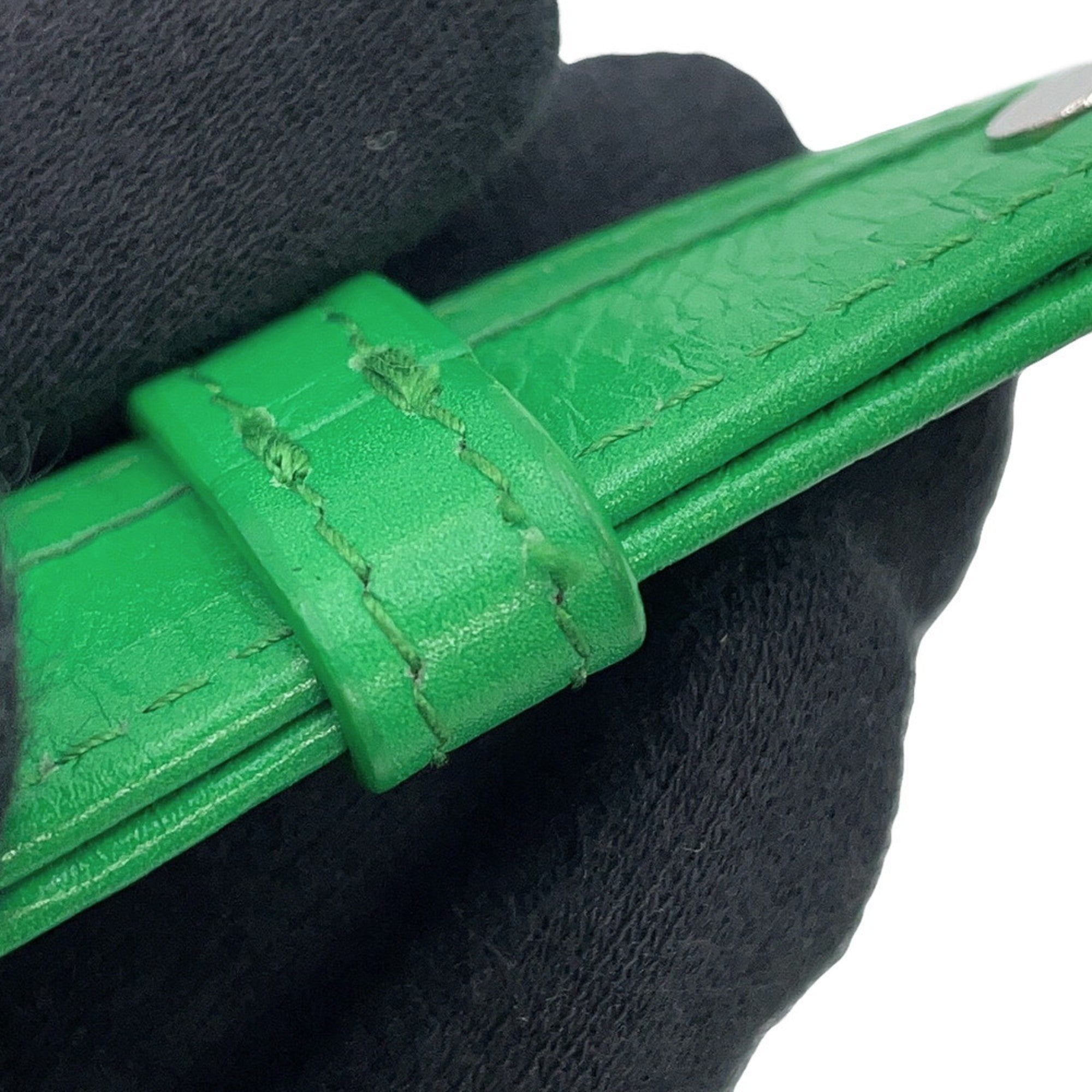 Bottega Veneta Green Handbag Shoulder Bag (Pre-Owned)