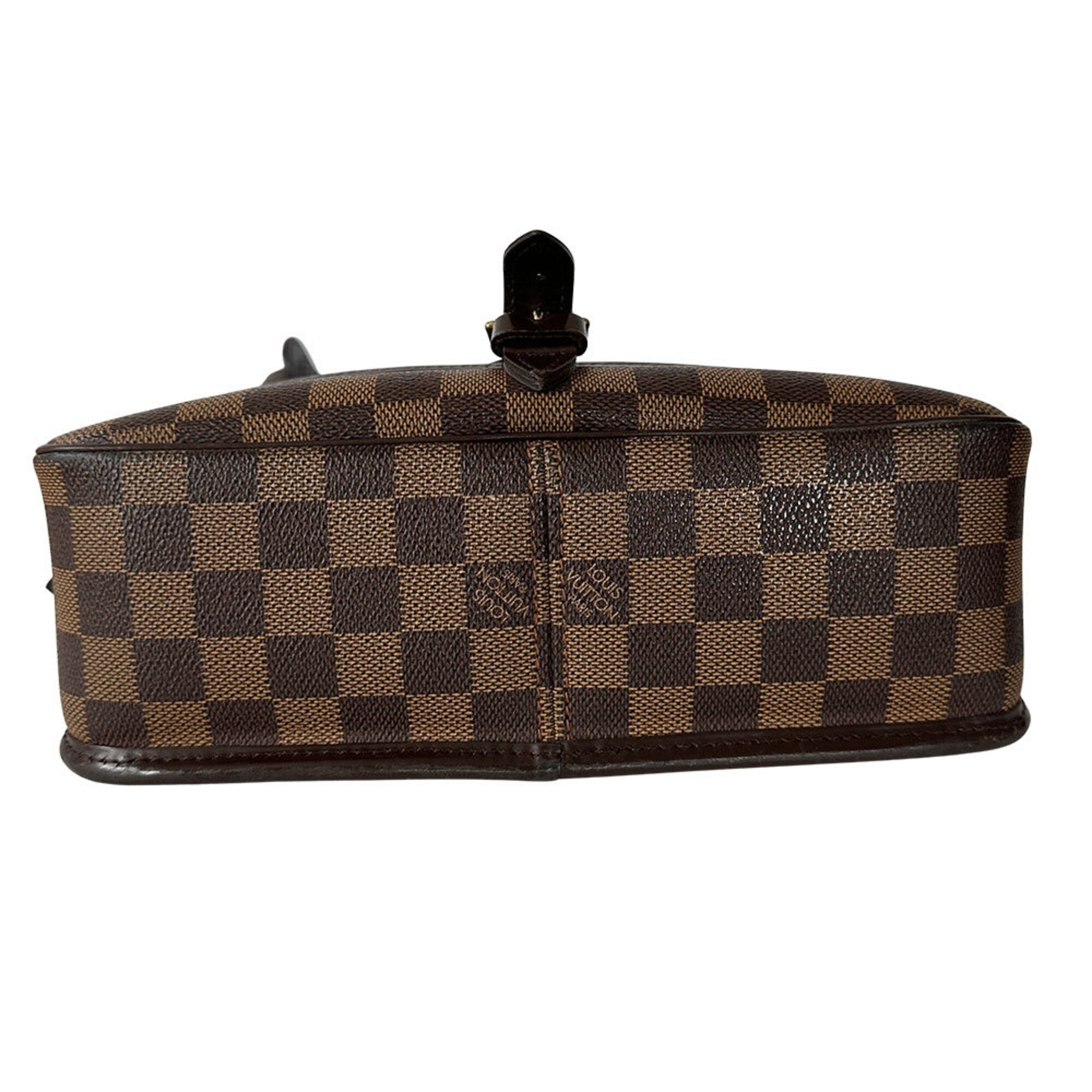 Louis Vuitton Brown Damier Canvas Handbag Shoulder Bag (Pre-Owned)