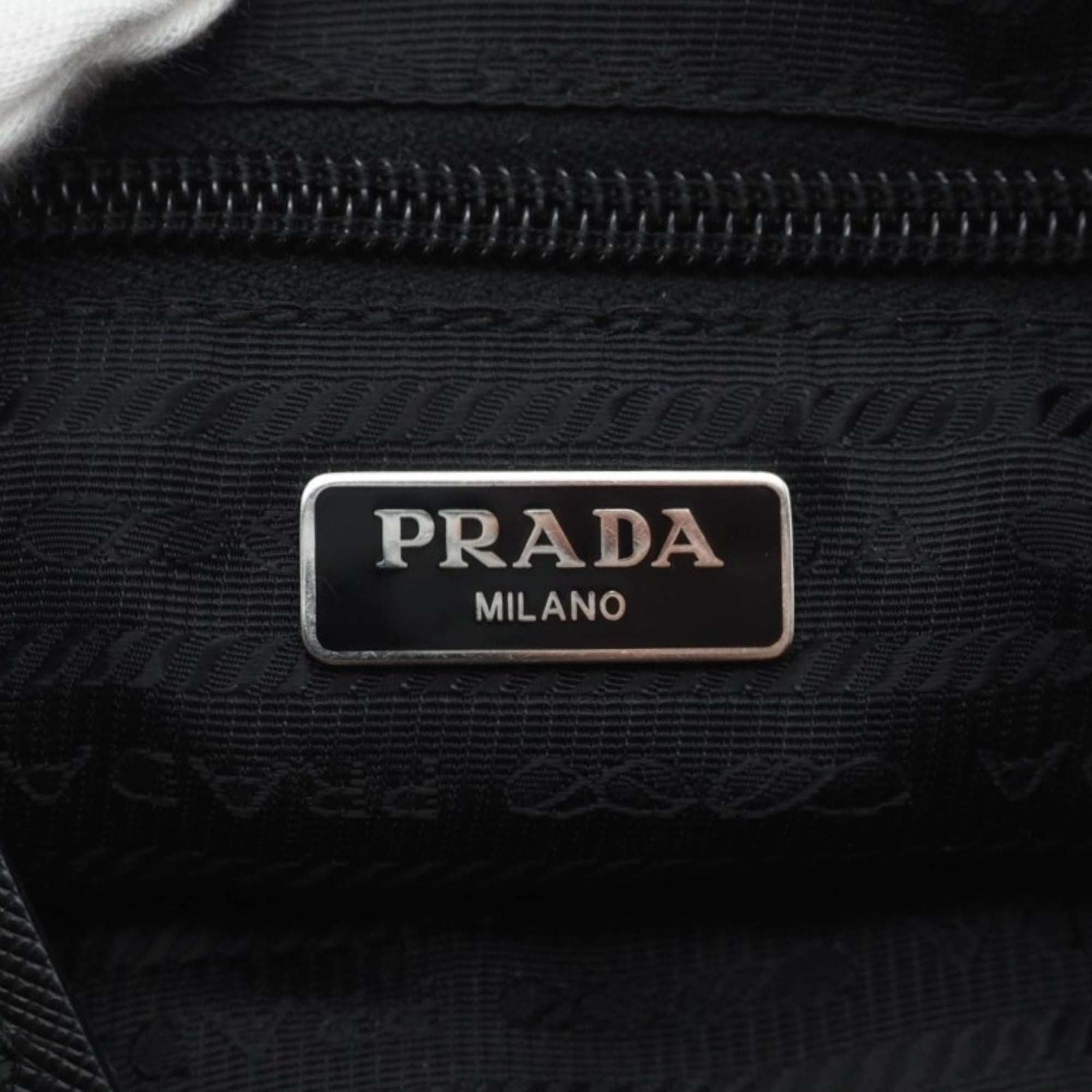 Prada Black Nylon Pouch (Pre-Owned)