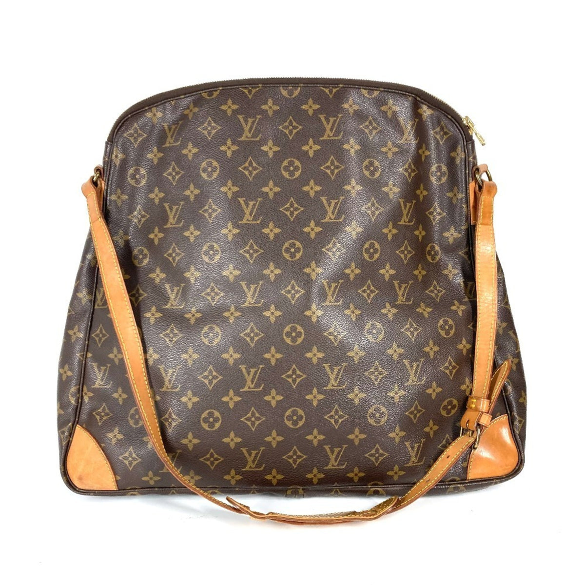 Louis Vuitton Brown Monogram Canvas Shoulder Bag Tote Bag (Pre-Owned)
