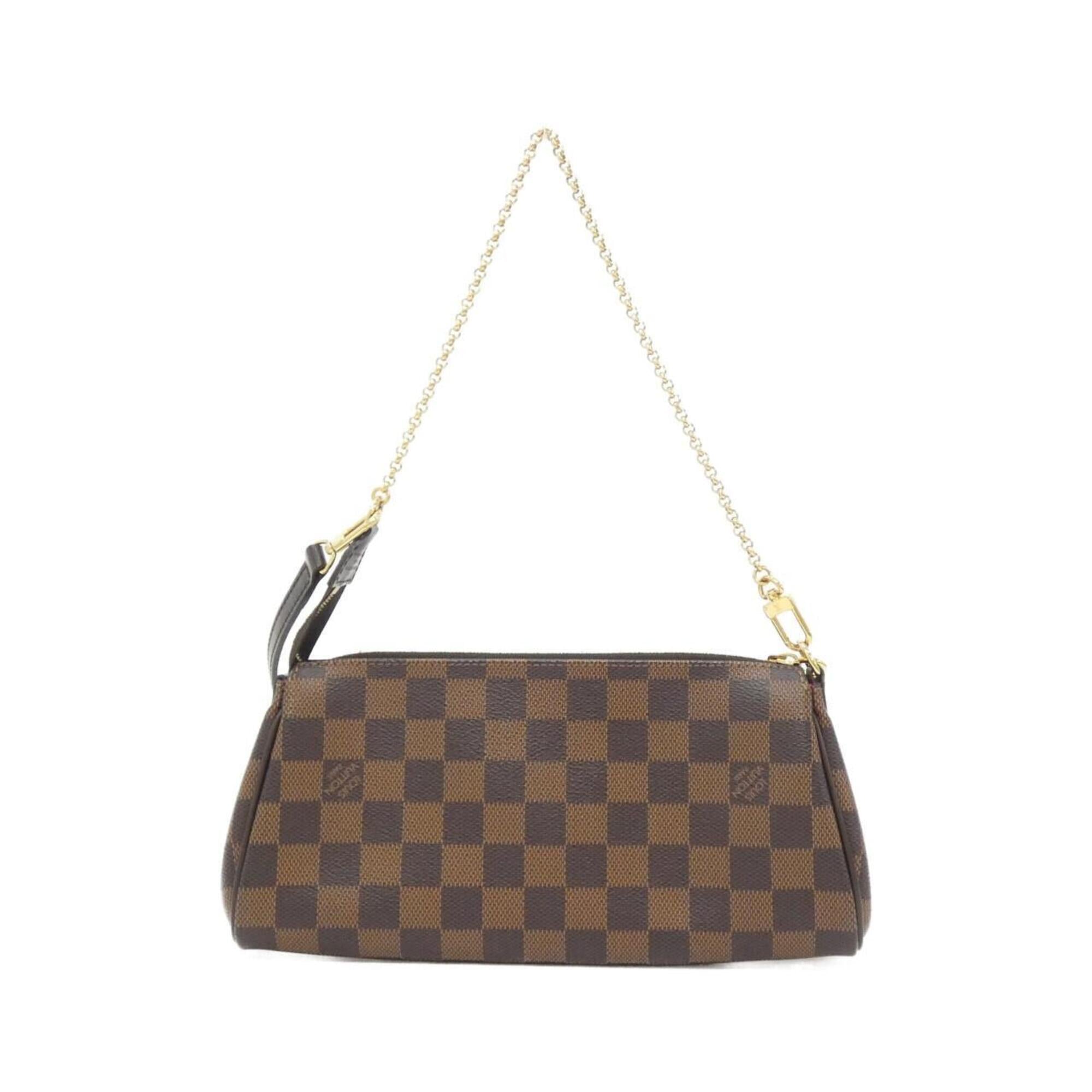 Louis Vuitton Ebene Coated Canvas Shoulder Bag (Pre-Owned)
