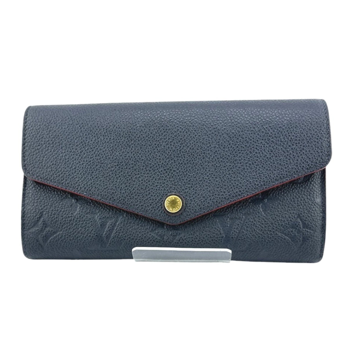 Louis Vuitton Marine Rouge Monogram Empreinte Long Wallet (Bi-Fold) (Pre-Owned)