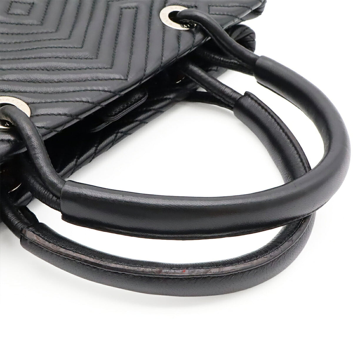 Bally Black Leather Handbag (Pre-Owned)