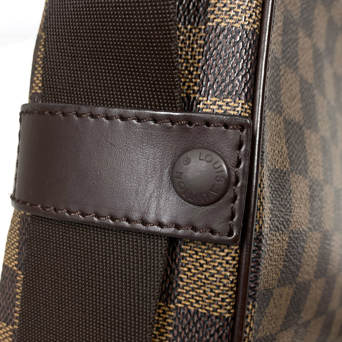 Louis Vuitton Damier Brown Damier Canvas Shoulder Bag (Pre-Owned)