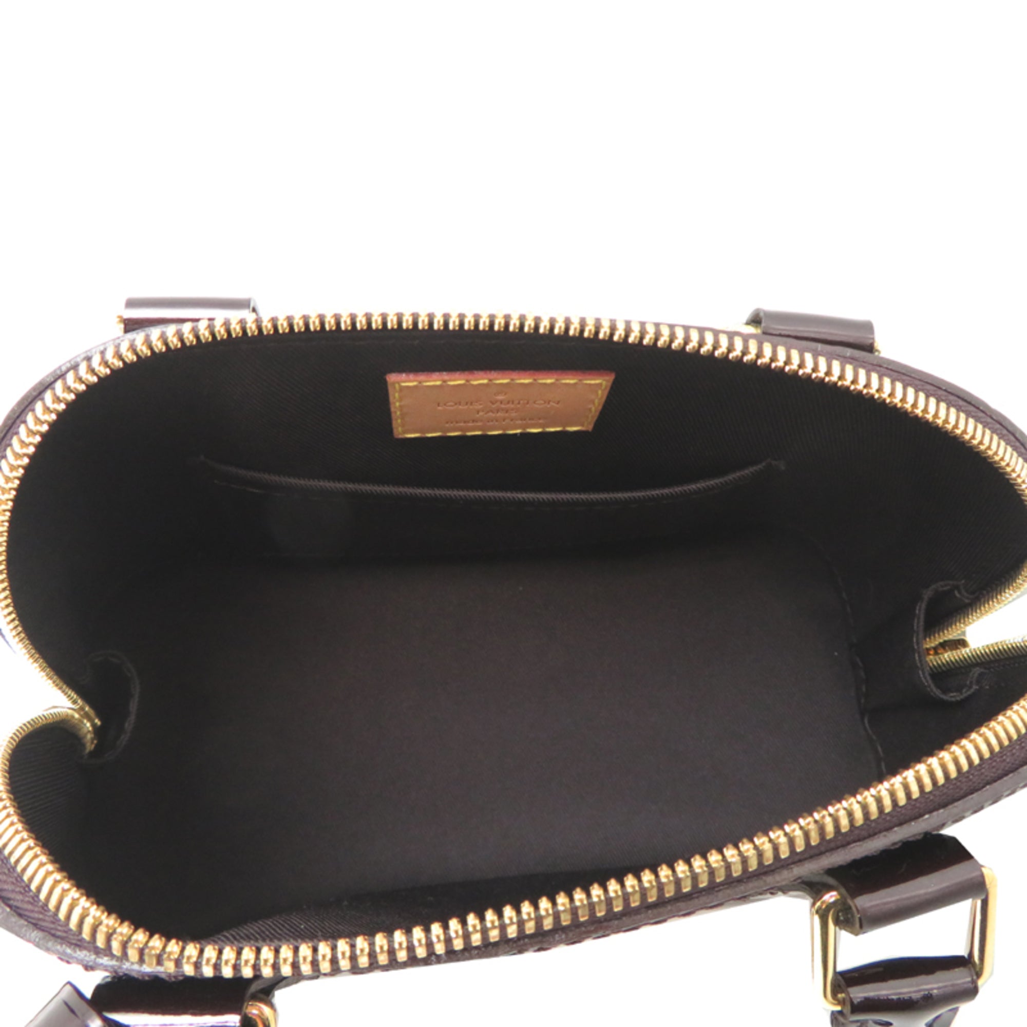 Louis Vuitton Amarante Purple Vernis Handbag (Pre-Owned)