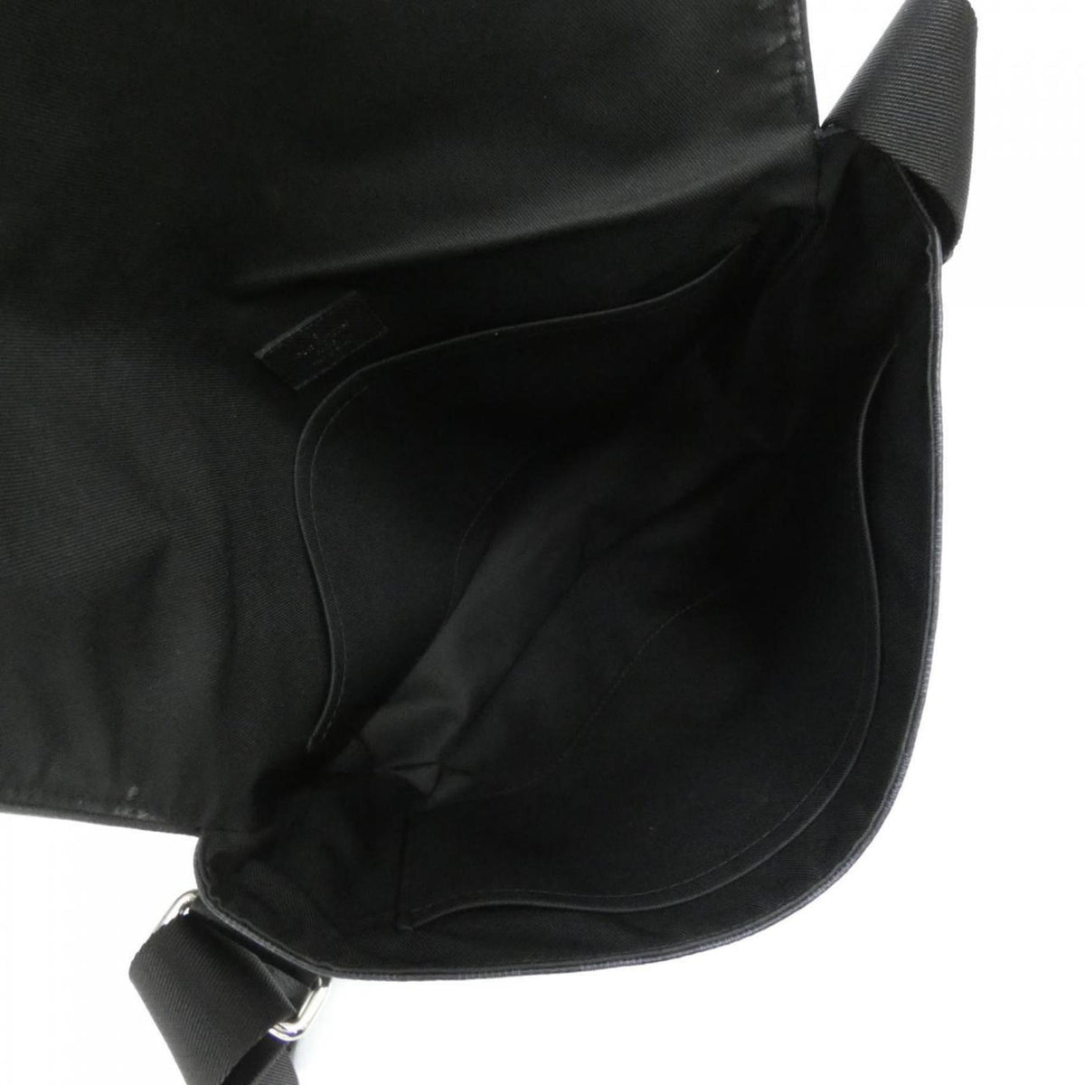 Louis Vuitton Black Cobalt Coated Canvas Shoulder Bag (Pre-Owned)
