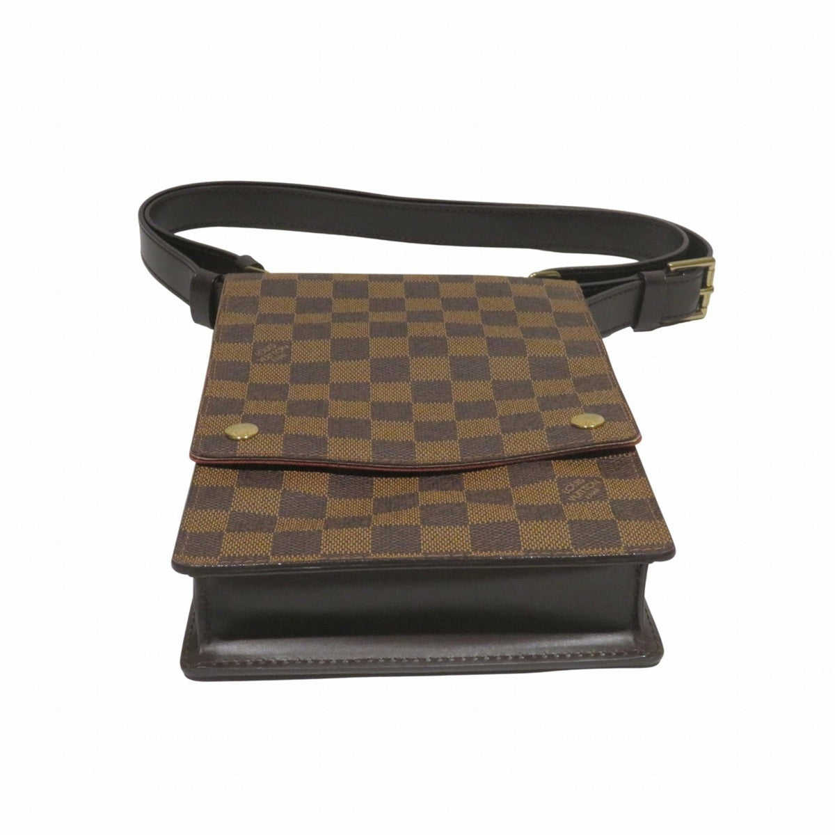 Louis Vuitton Brown Damier Canvas Shoulder Bag (Pre-Owned)