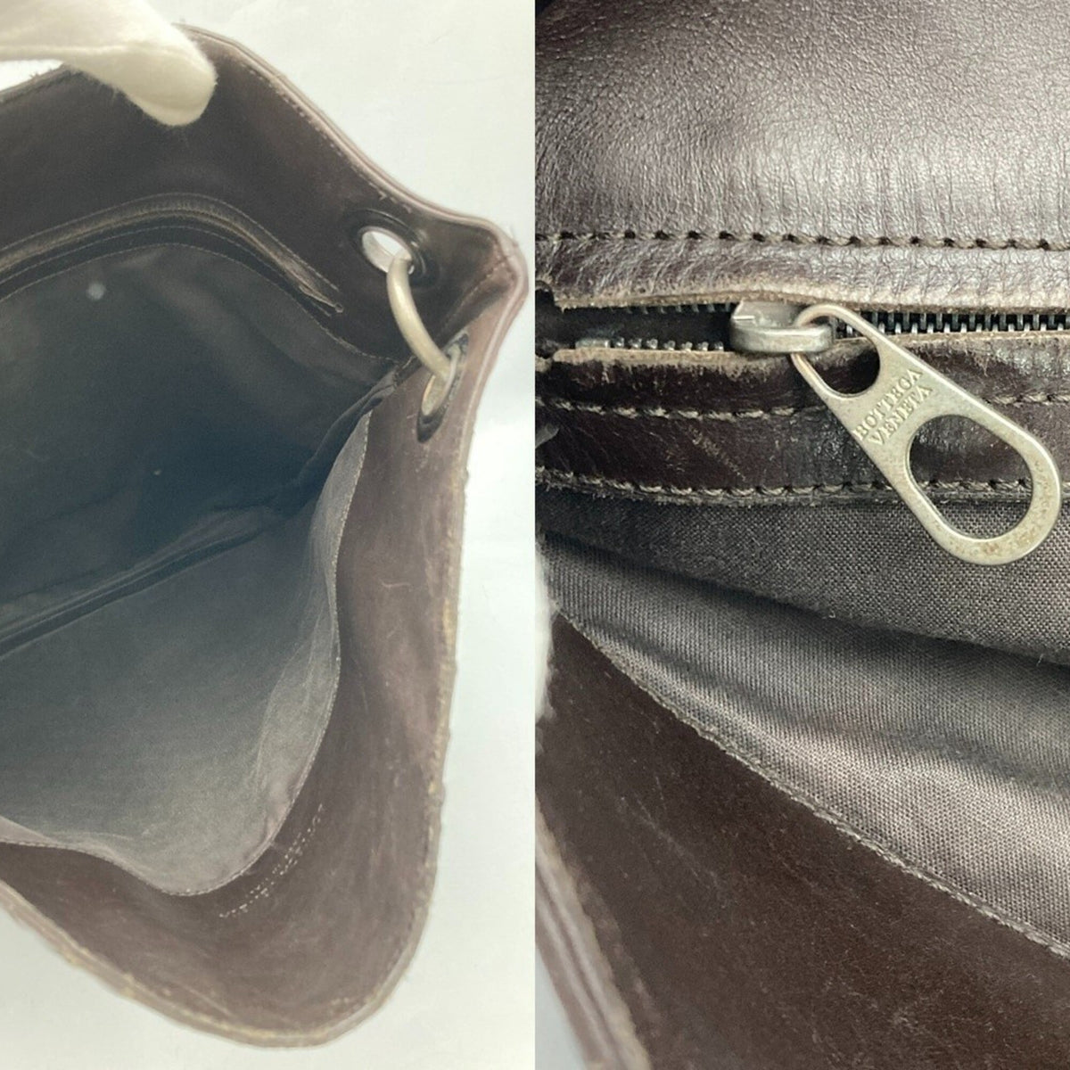 Bottega Veneta Brown Leather Shoulder Bag (Pre-Owned)