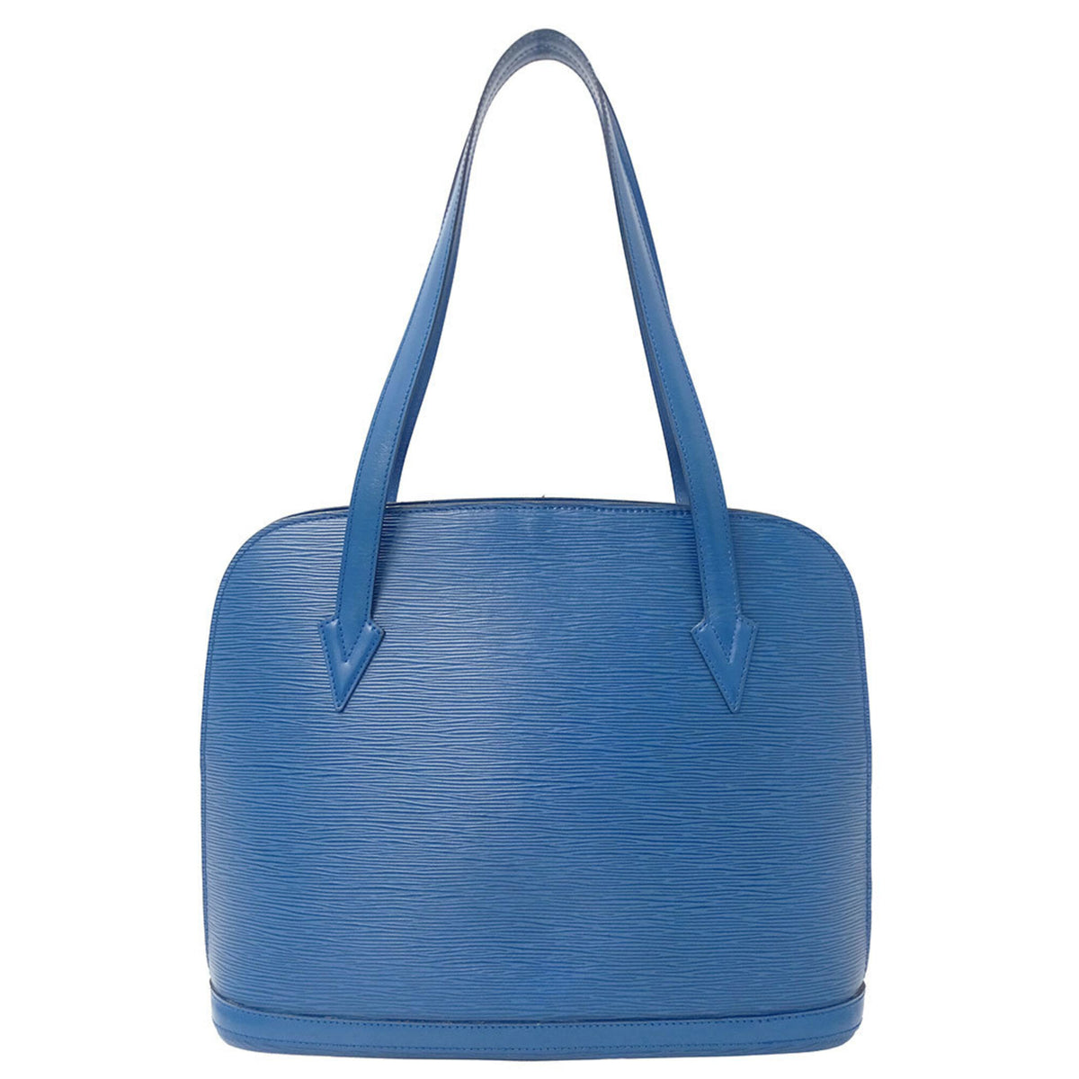 Louis Vuitton Toledo Blue Epi Leather Handbag Shoulder Bag Tote Bag (Pre-Owned)