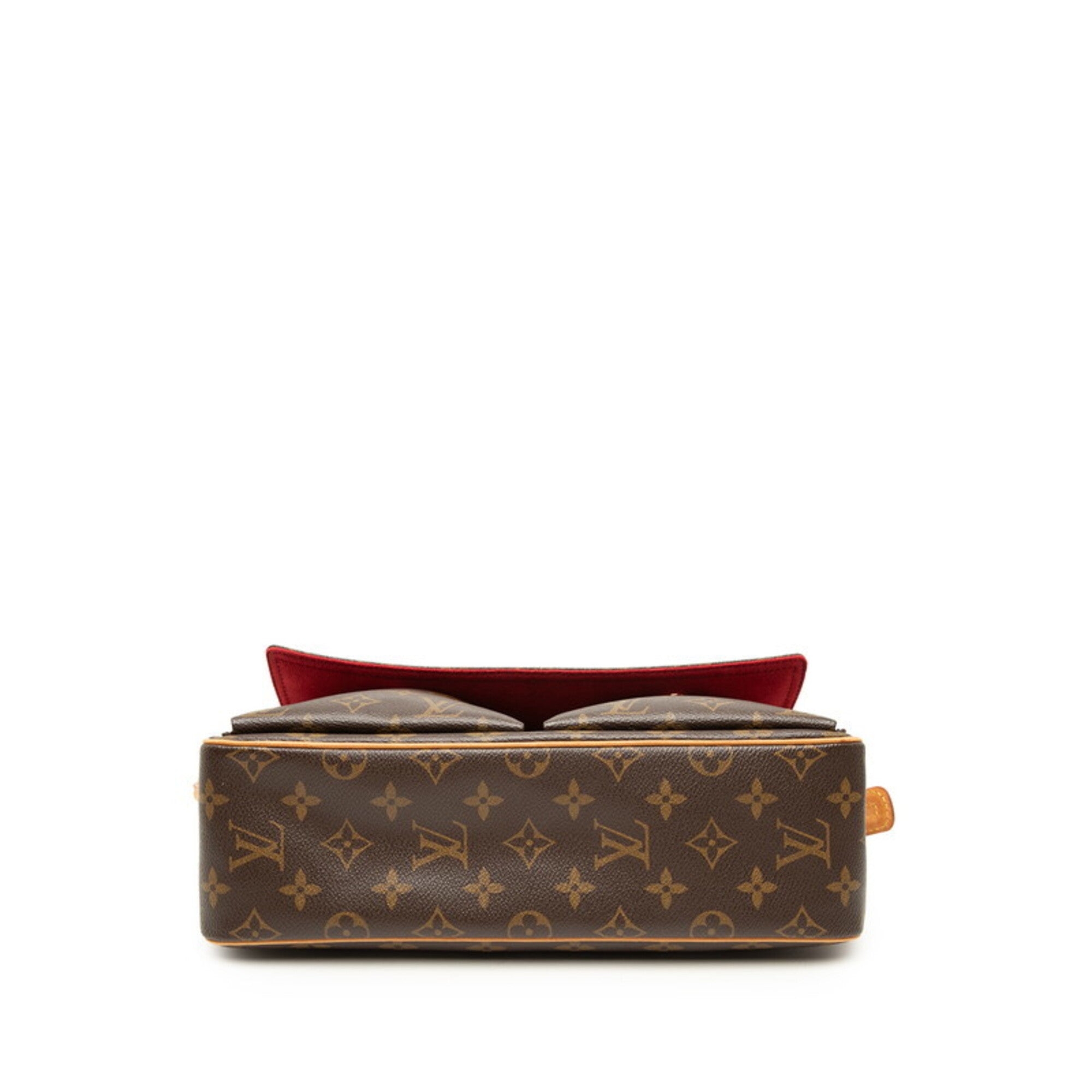 Louis Vuitton Brown Pvc Leather Shoulder Bag (Pre-Owned)