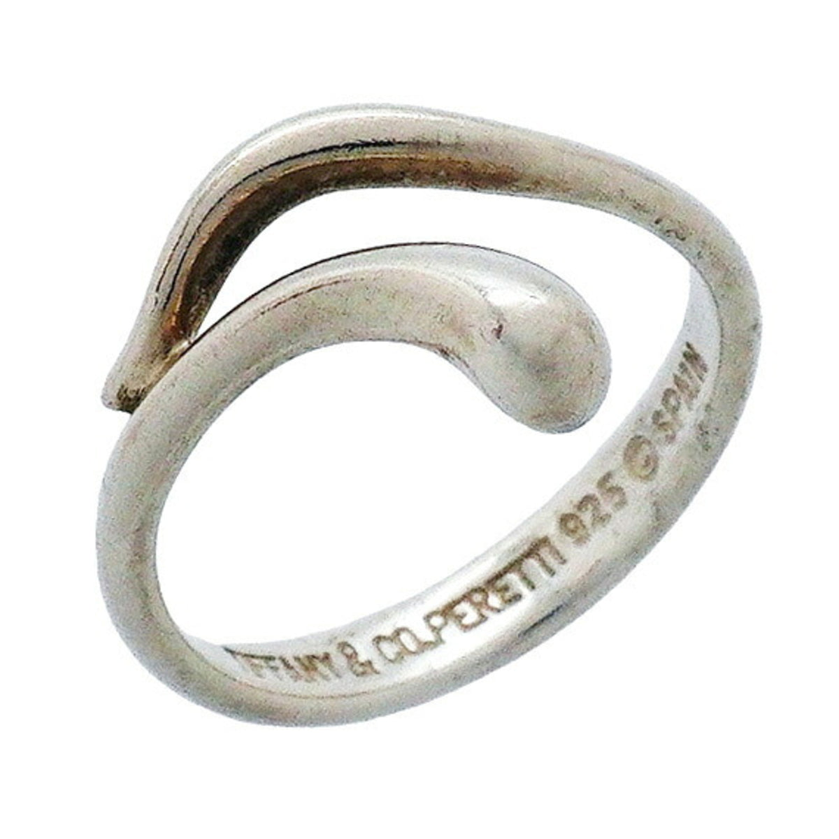 Tiffany Silver 925 Band Ring (Pre-Owned)