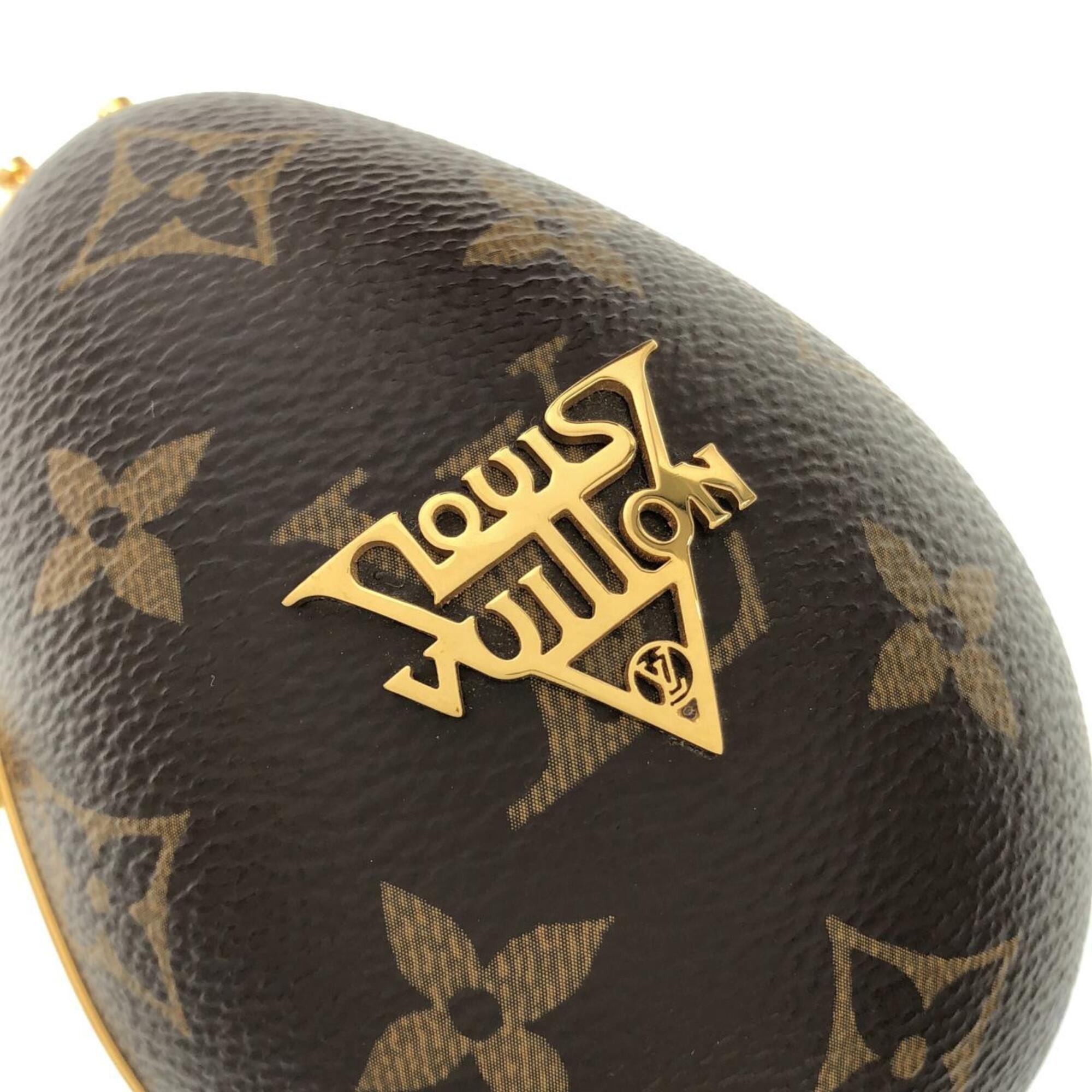 Louis Vuitton Brown Coated Canvas Shoulder Bag (Pre-Owned)